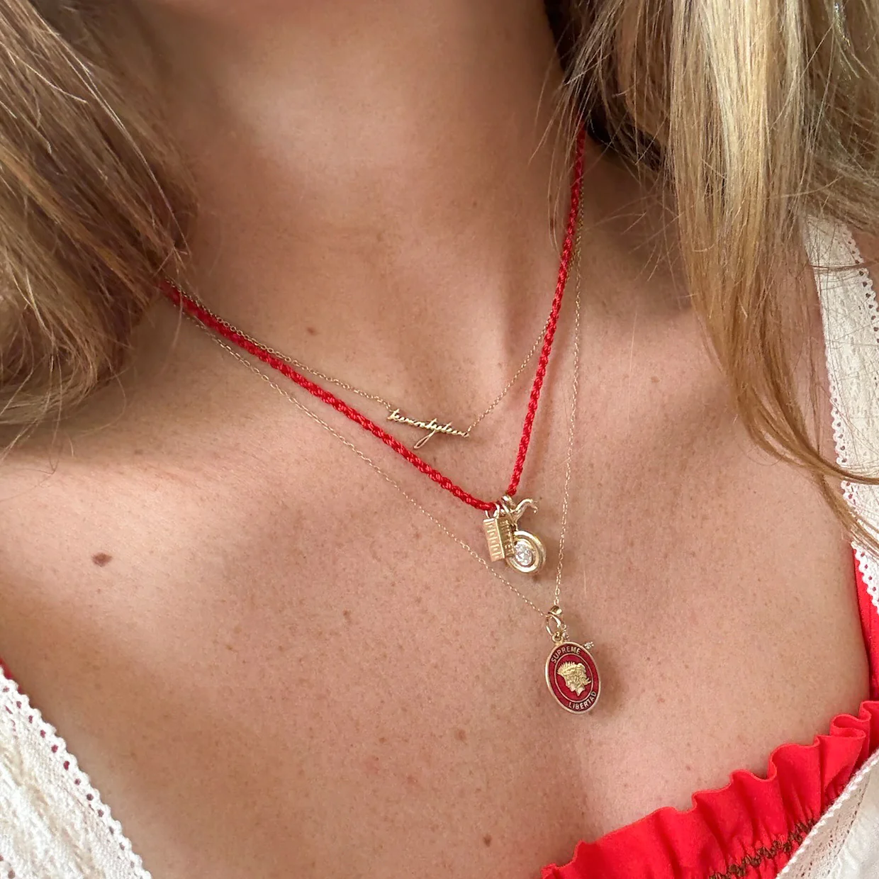 Custom Script Necklace - Image 8