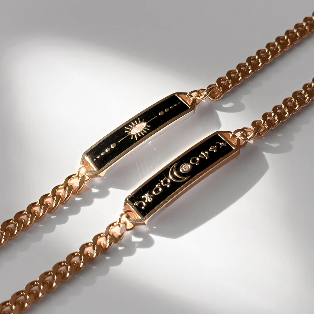 Alchemy Black Enamel Bracelet - Image 3