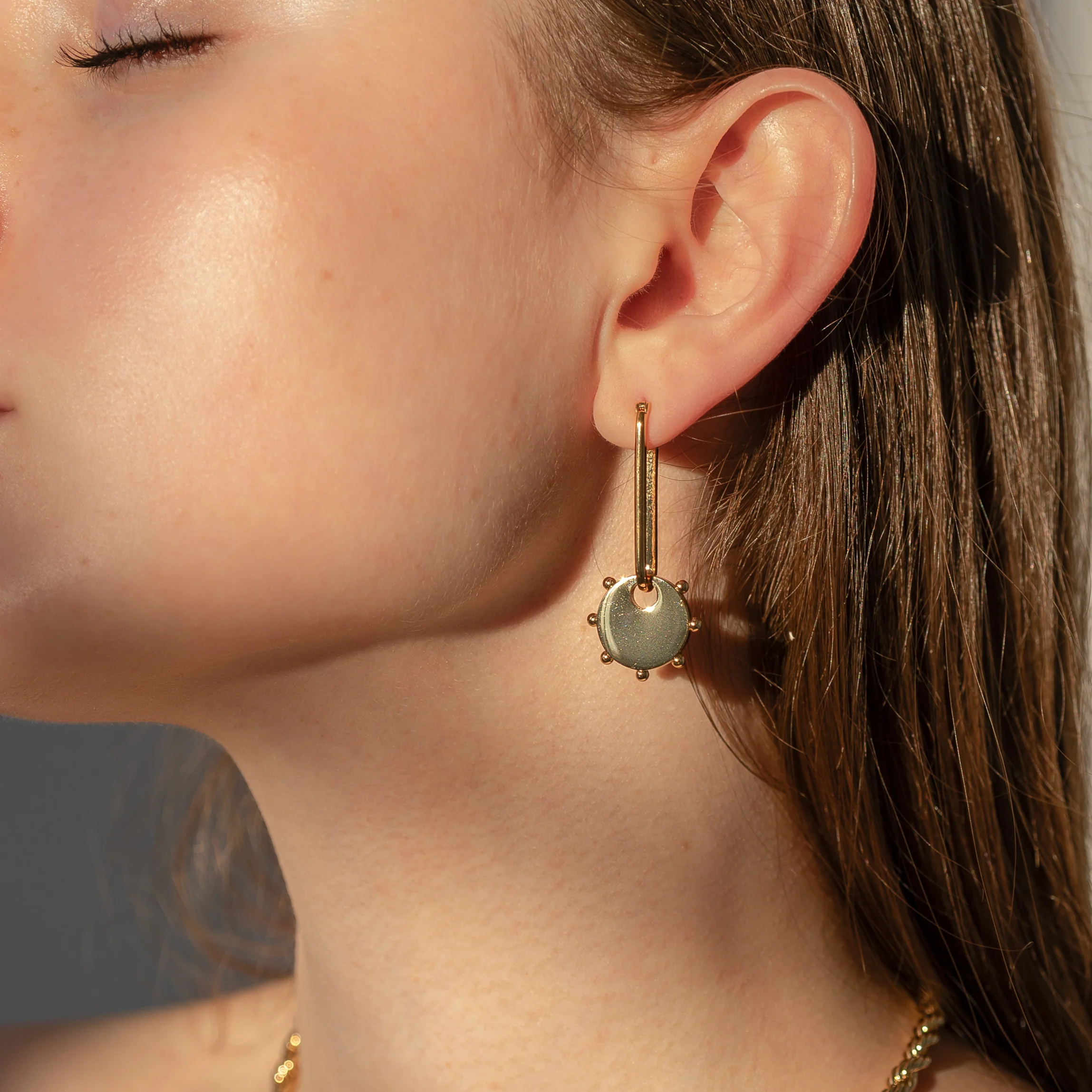 Alessia Hoop Earrings - Image 2
