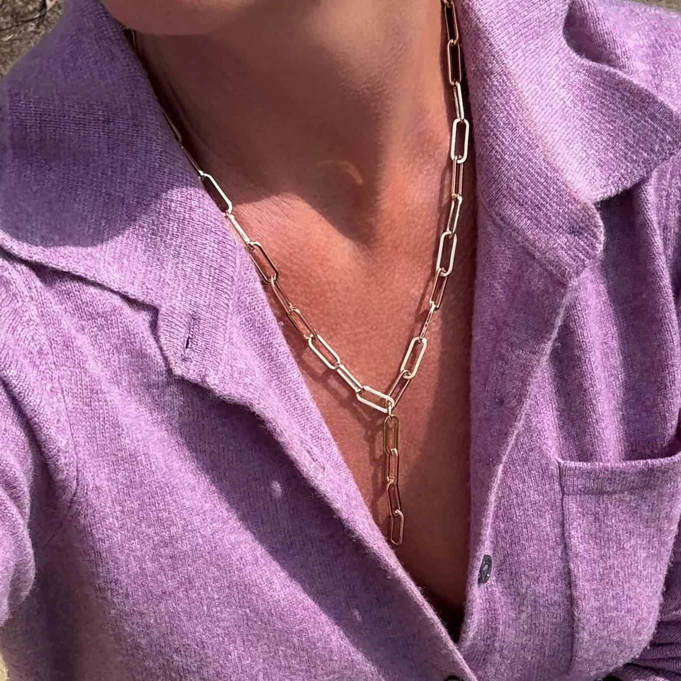 Allegra Lariat Necklace - Image 3