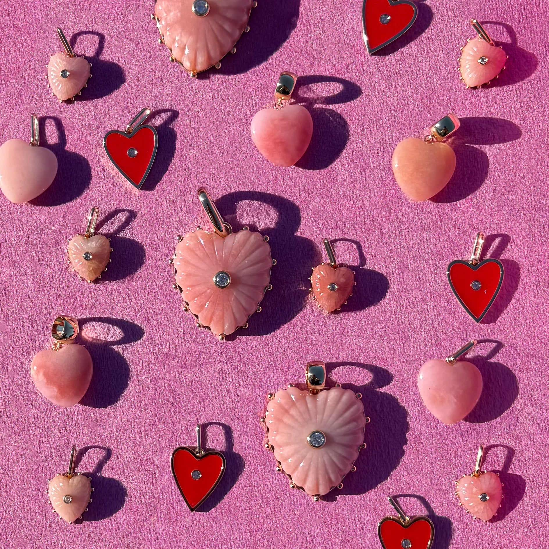 Amaya Red Enamel Heart - Image 10