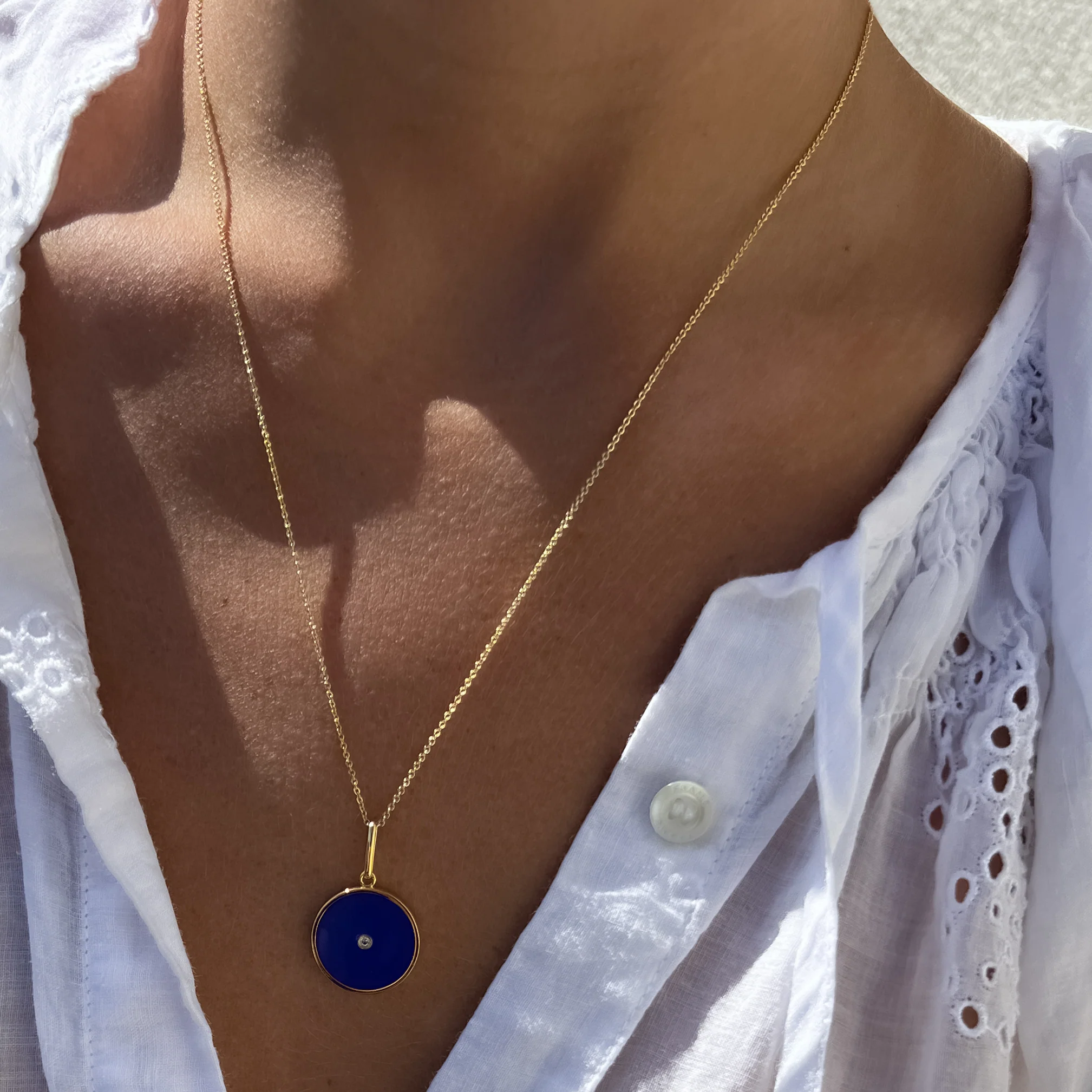 Balia Blue Enamel Charm - Image 2