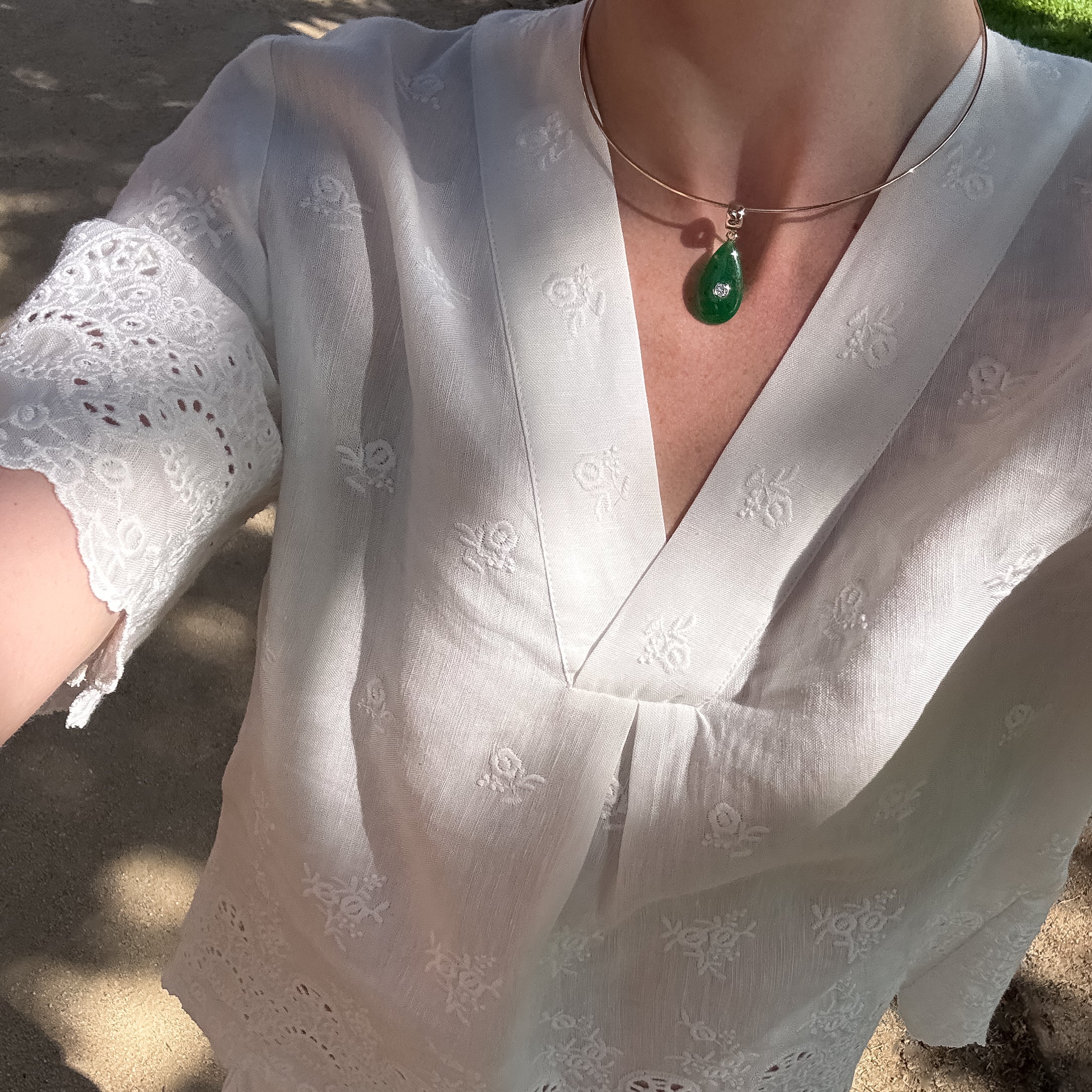 Bardot Green Jade Bail - Image 6