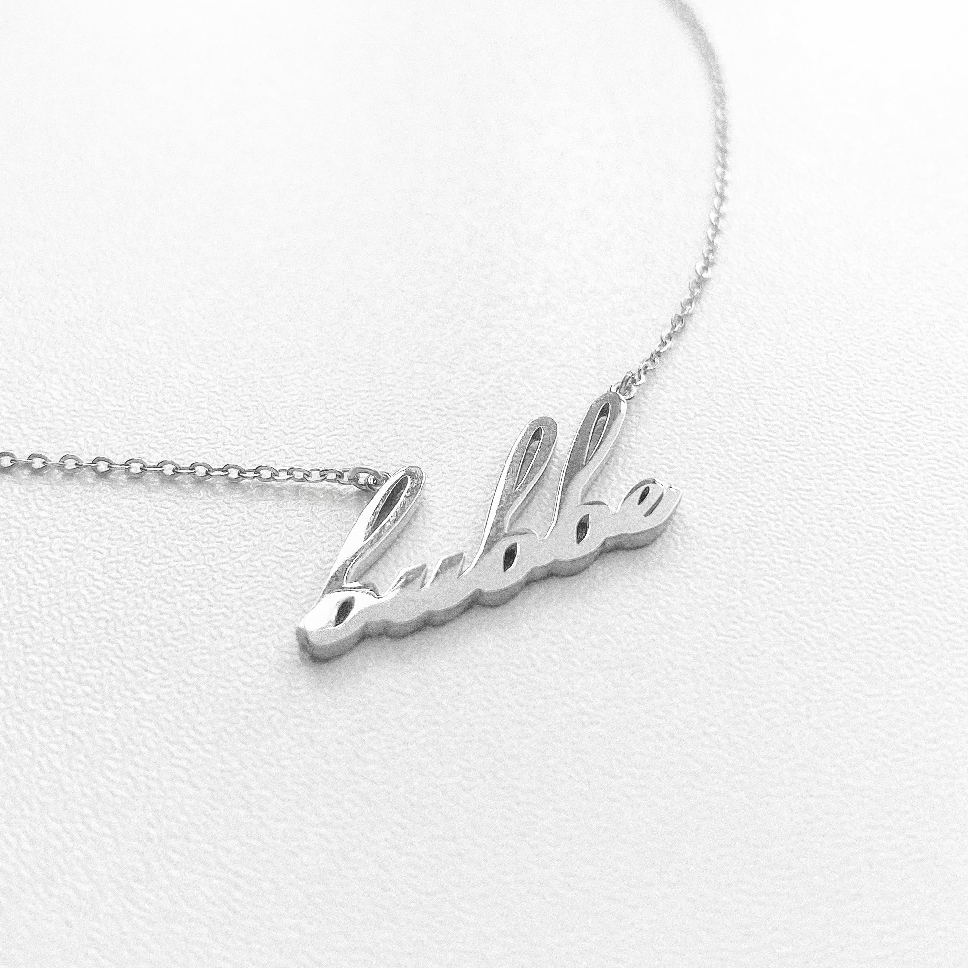 Bubbe Script Necklace - Image 3
