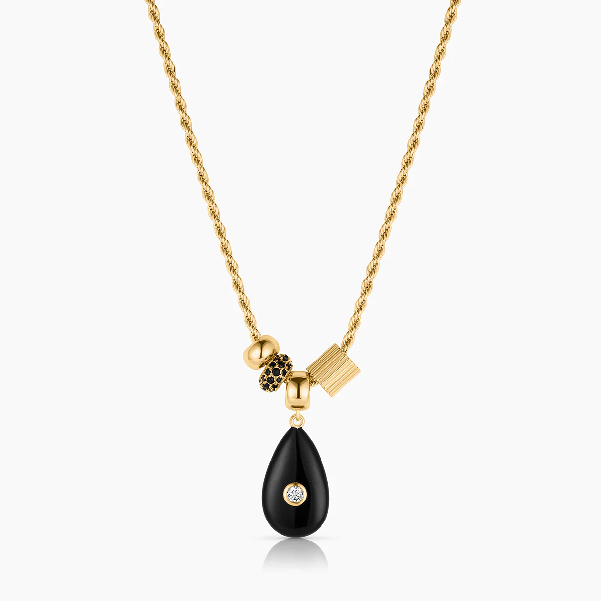 Carlyl Onyx Necklace