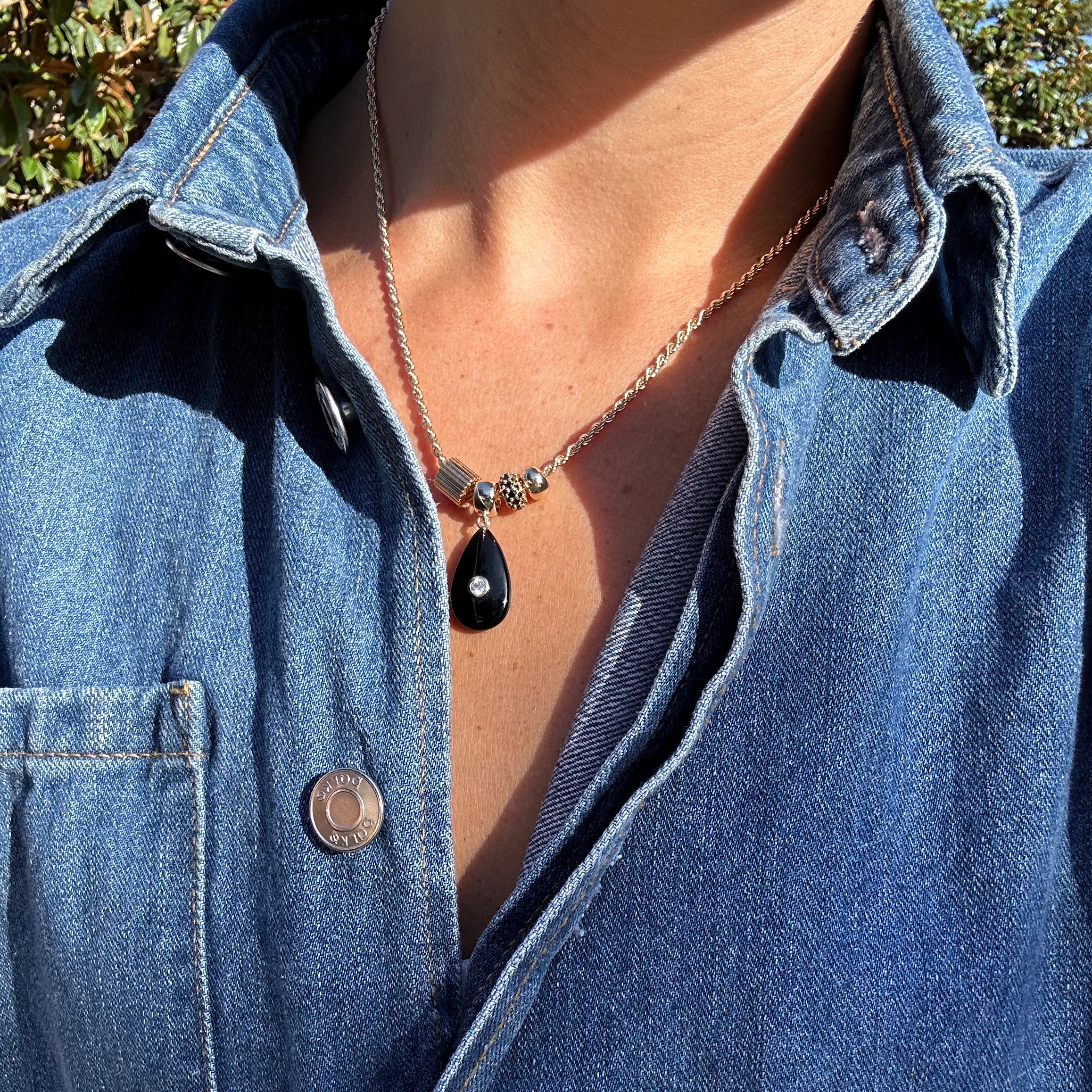 Carlyl Onyx Necklace - Image 3