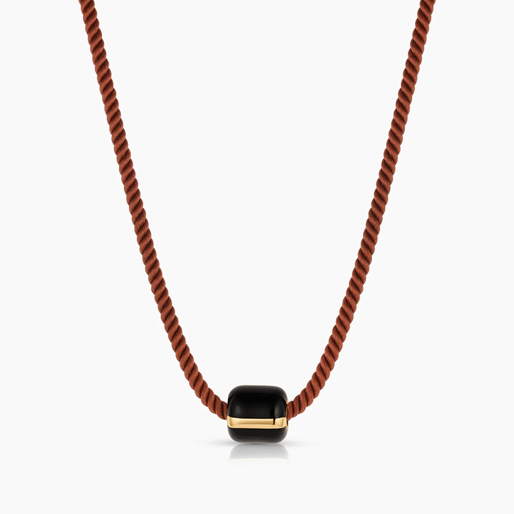 Celine Black Enamel Bead - Image 4