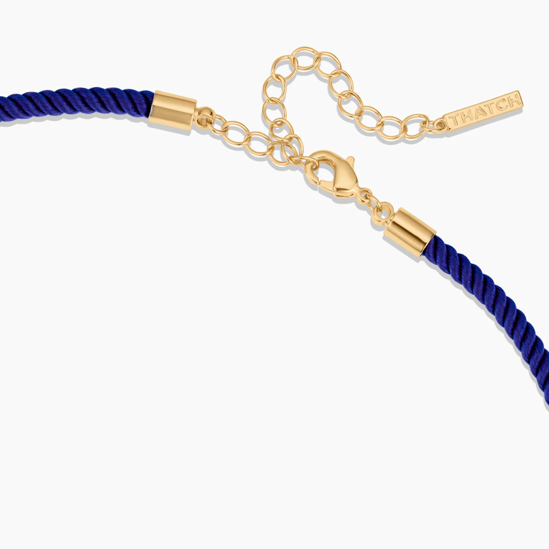 Coco Deep Sea Silk Cord Necklace - Image 3
