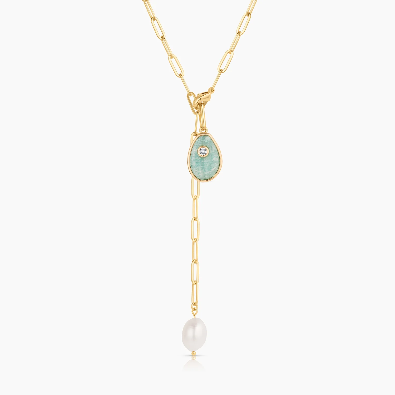 Cowrie Amazonite Shell - Image 4