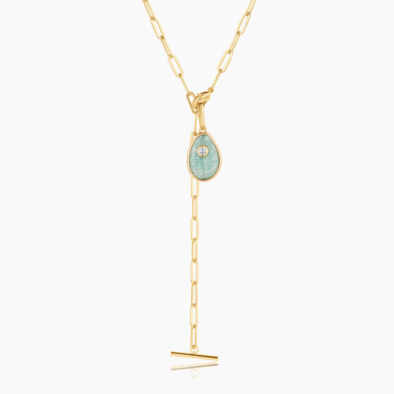 Cowrie Amazonite Shell - Image 5