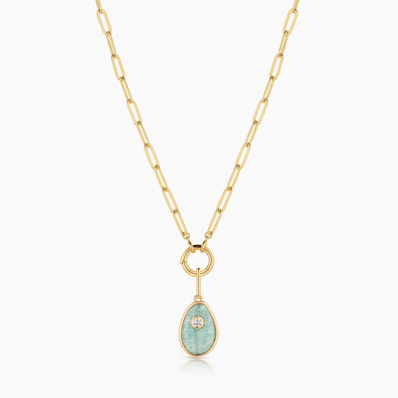 Cowrie Amazonite Shell - Image 6