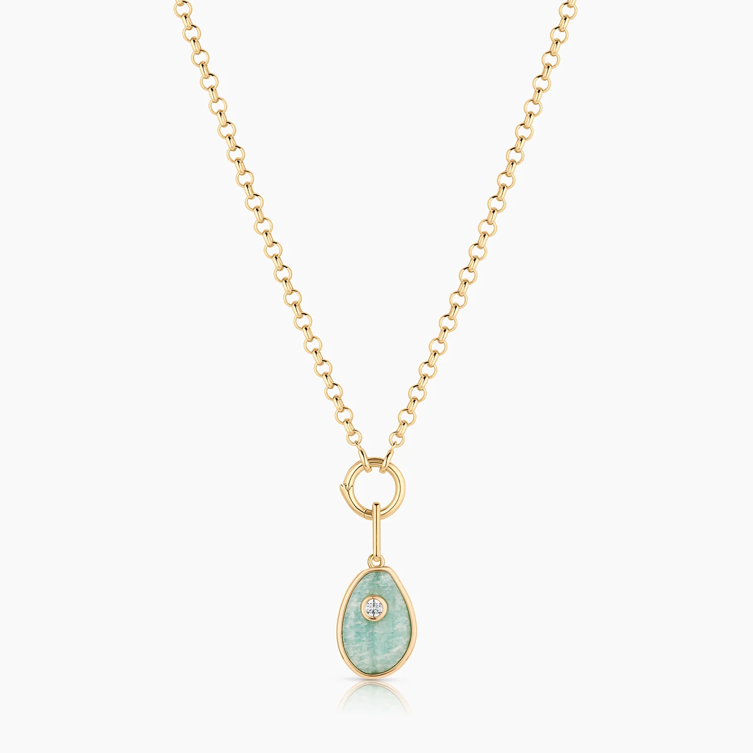 Cowrie Amazonite Shell - Image 8