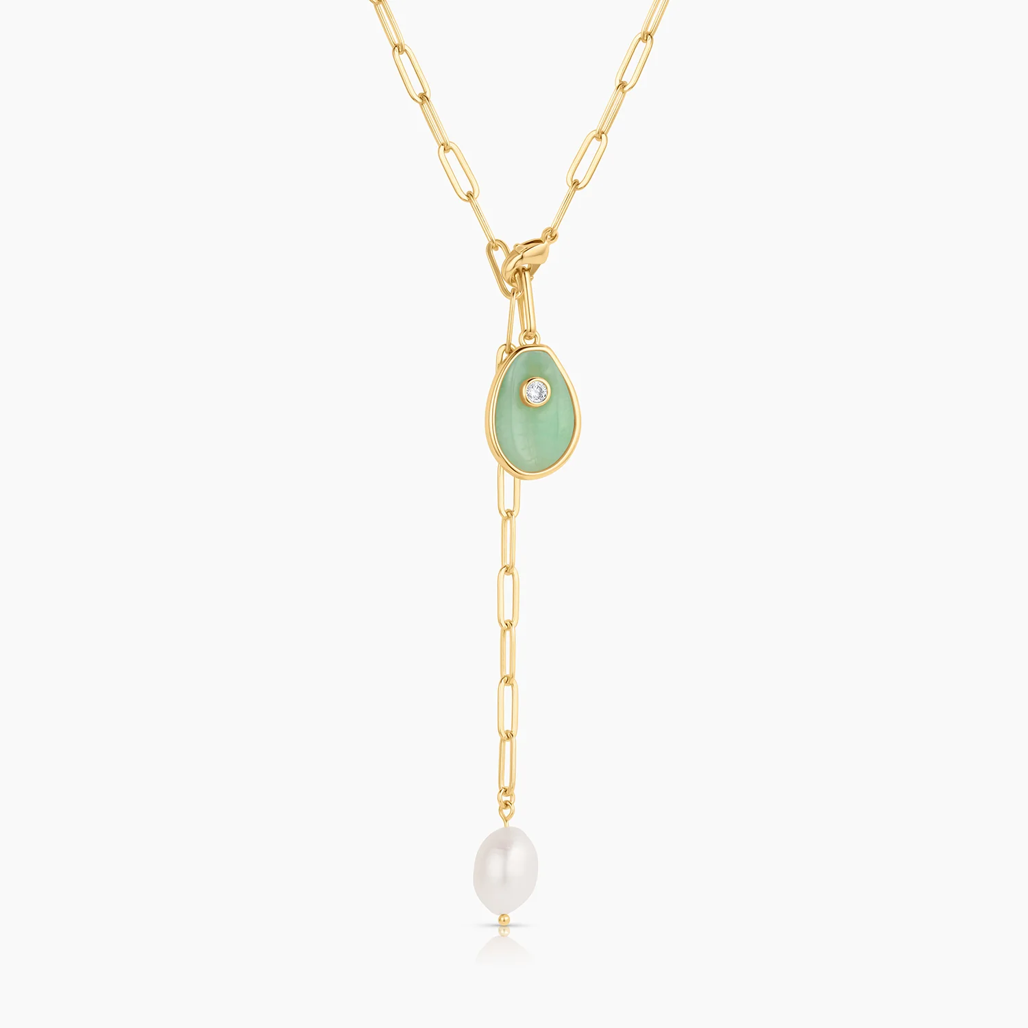 Cowrie Chrysoprase Shell - Image 4