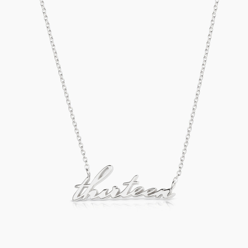 Custom Script Necklace - Image 5