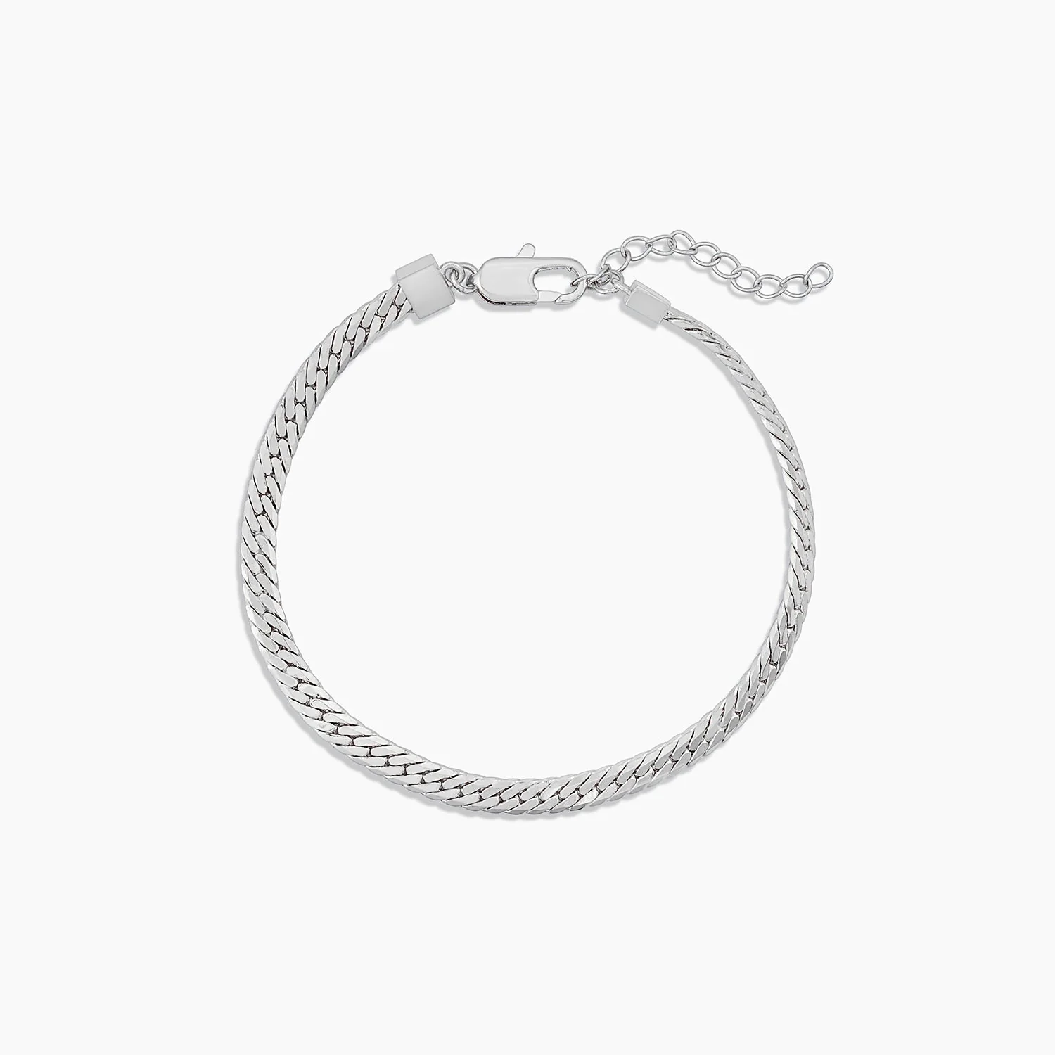 Dani Herringbone Anklet - Image 4