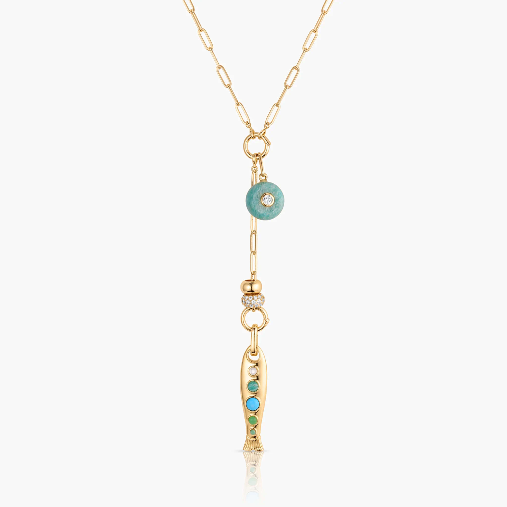 Deià Lariat Necklace - Image 5