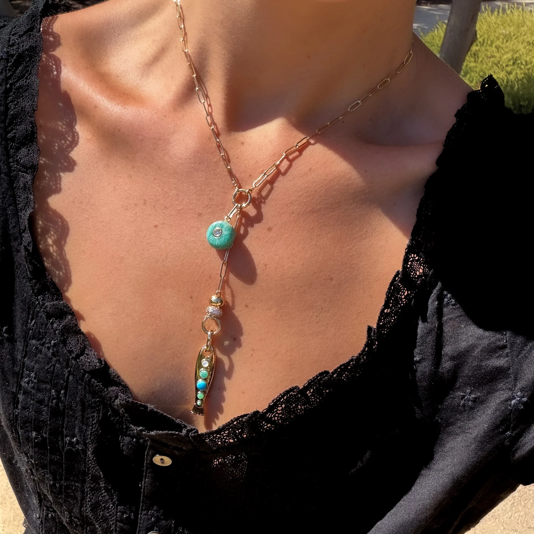 Deià Lariat Necklace - Image 6