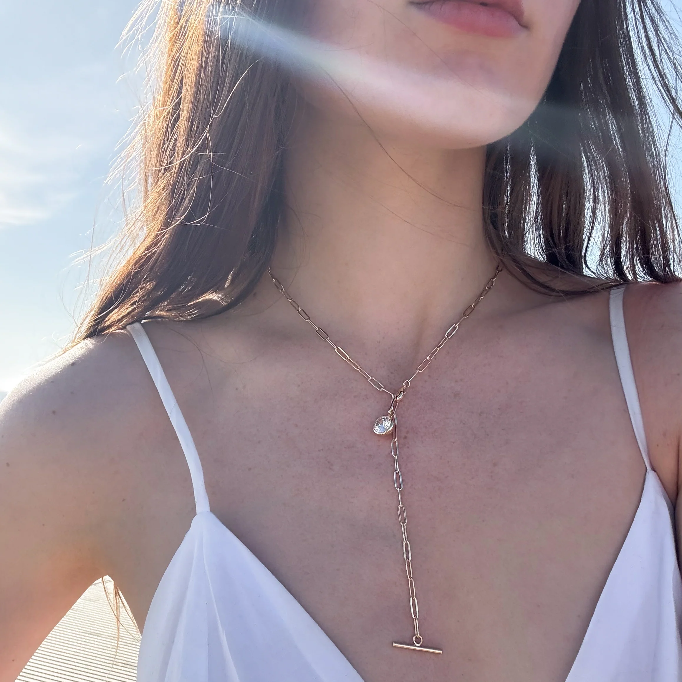 Dottie Lariat Necklace - Image 3