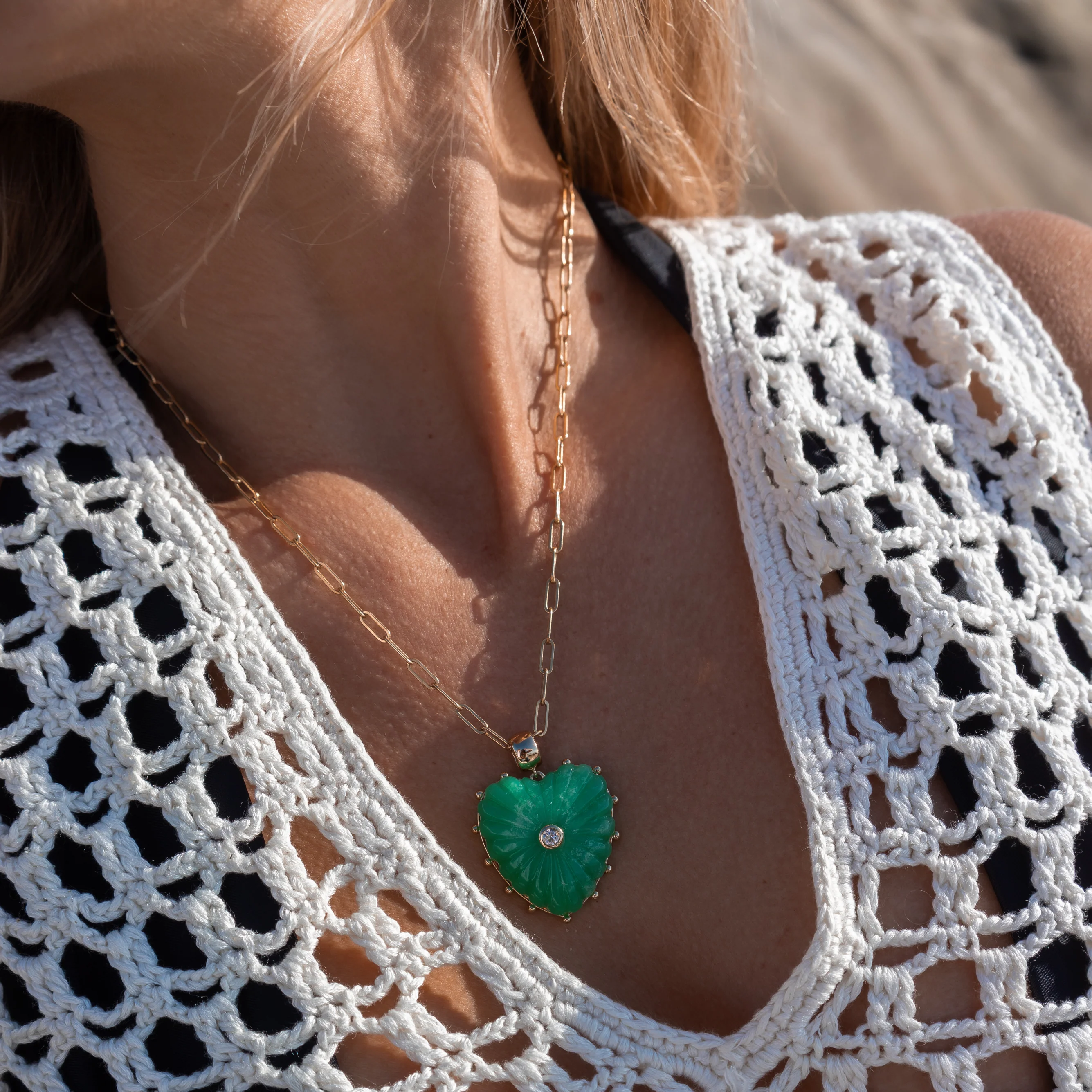Finn Paperclip Necklace - Image 6