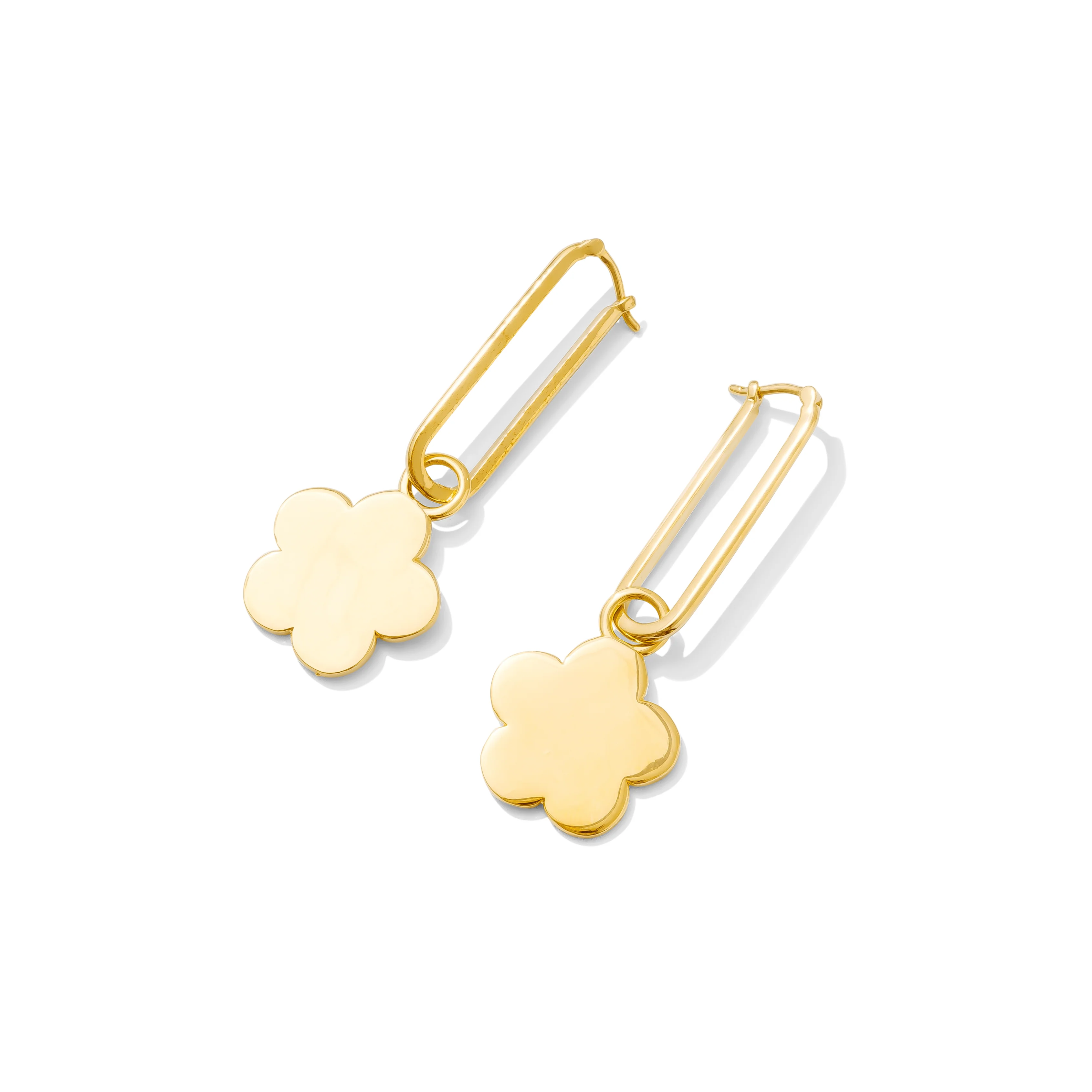 Flora Hoop Earrings
