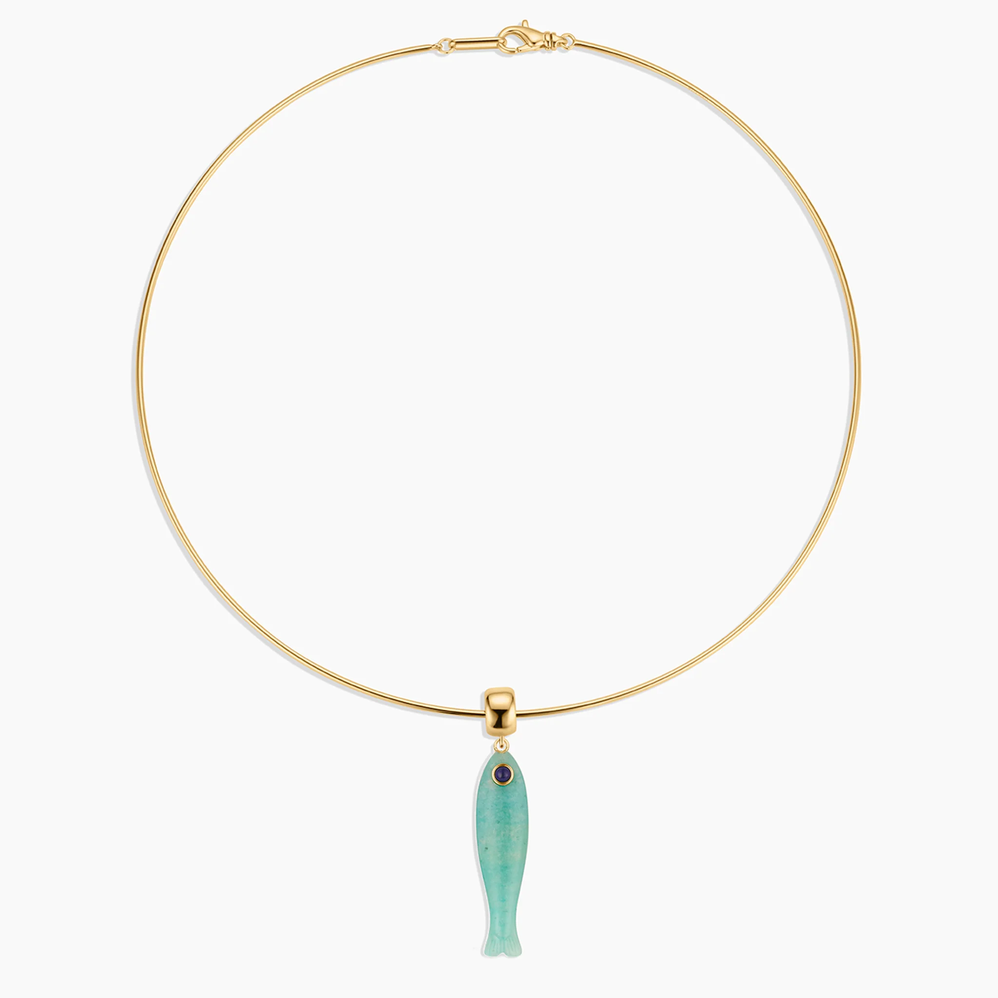 Fortuna Amazonite Fish Bail - Image 3