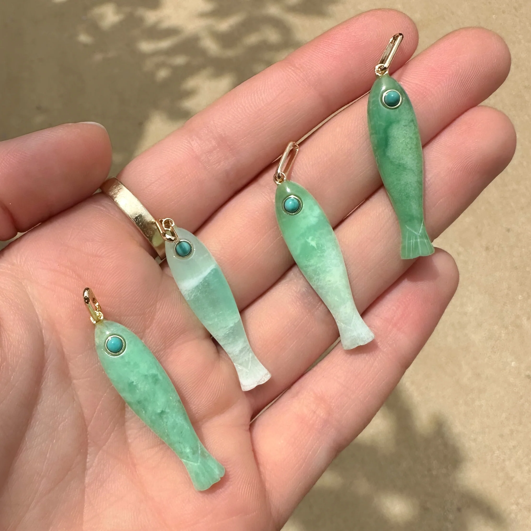 Fortuna Chrysoprase Fish - Image 11