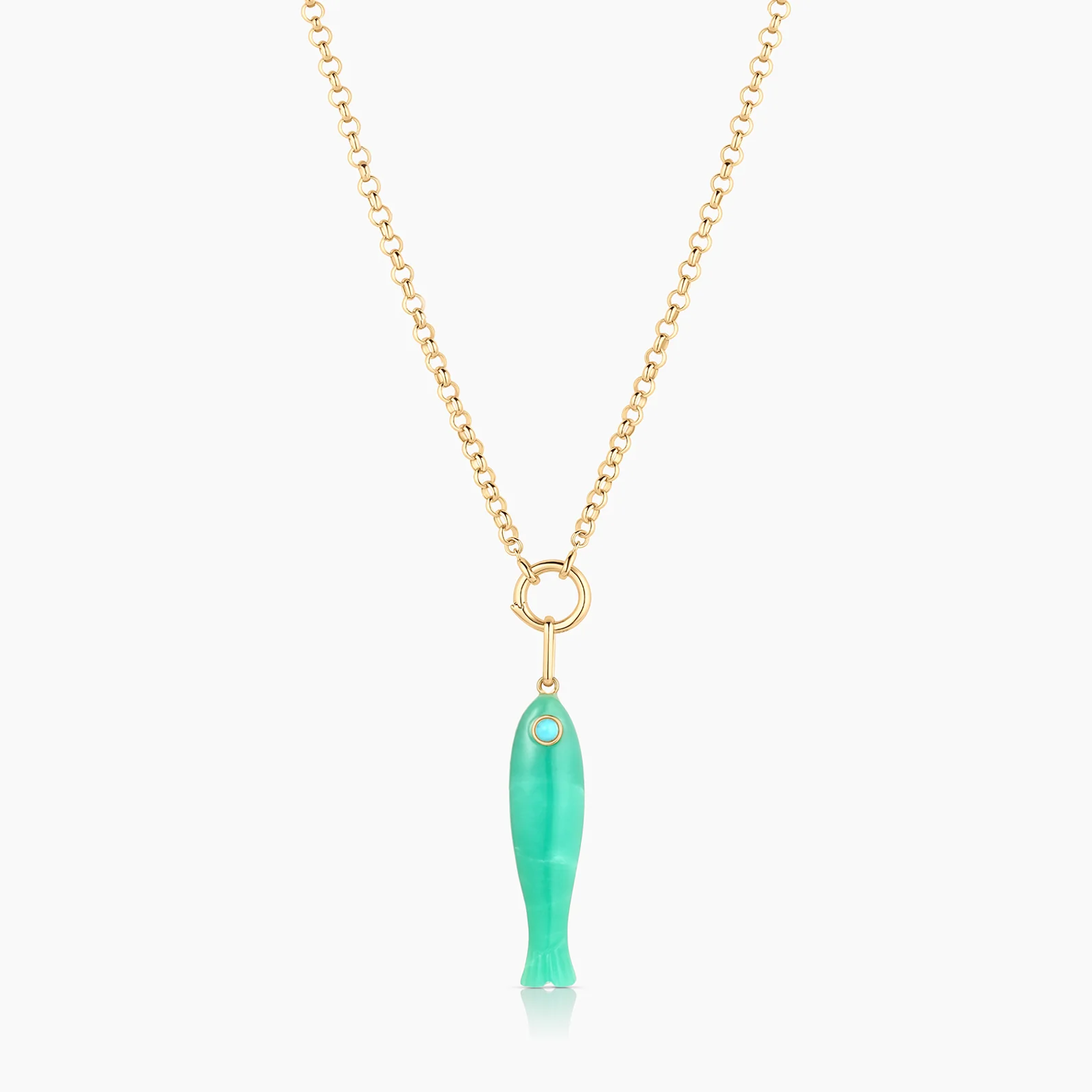 Fortuna Chrysoprase Fish - Image 9