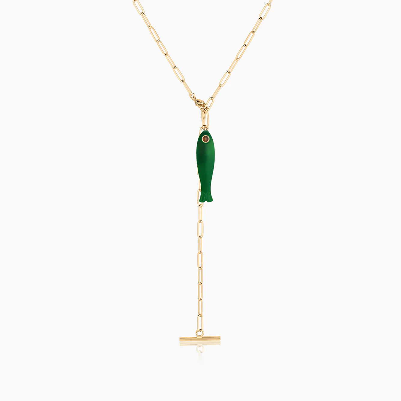 Fortuna Green Jade Fish - Image 3