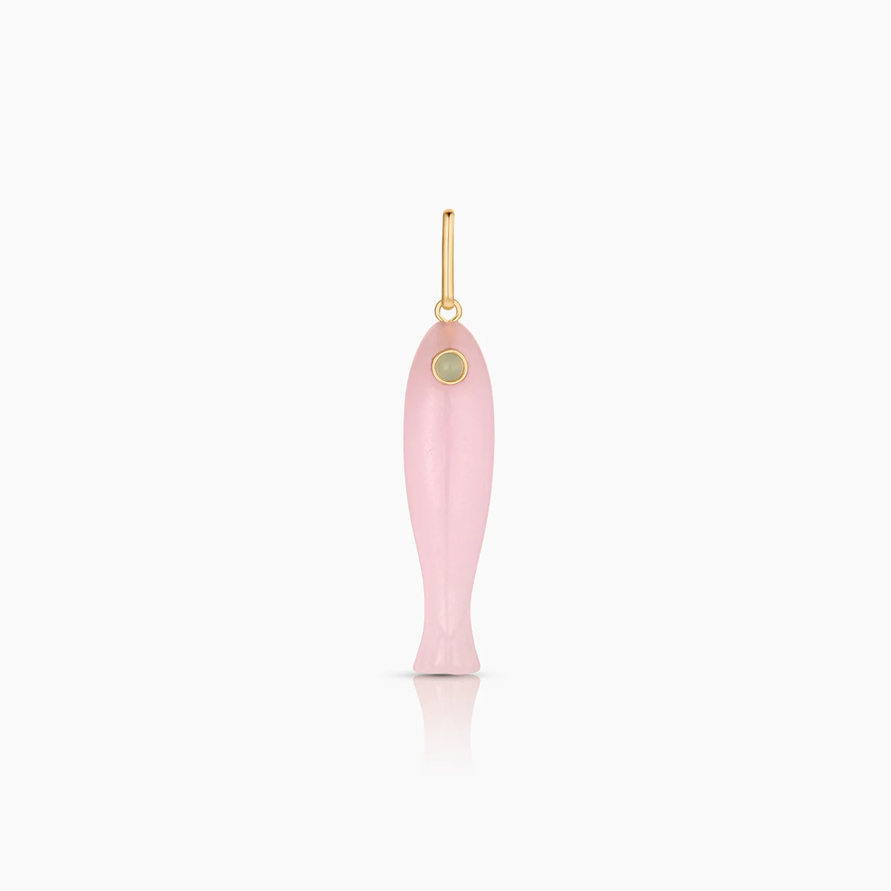 Fortuna Pink Jade Fish