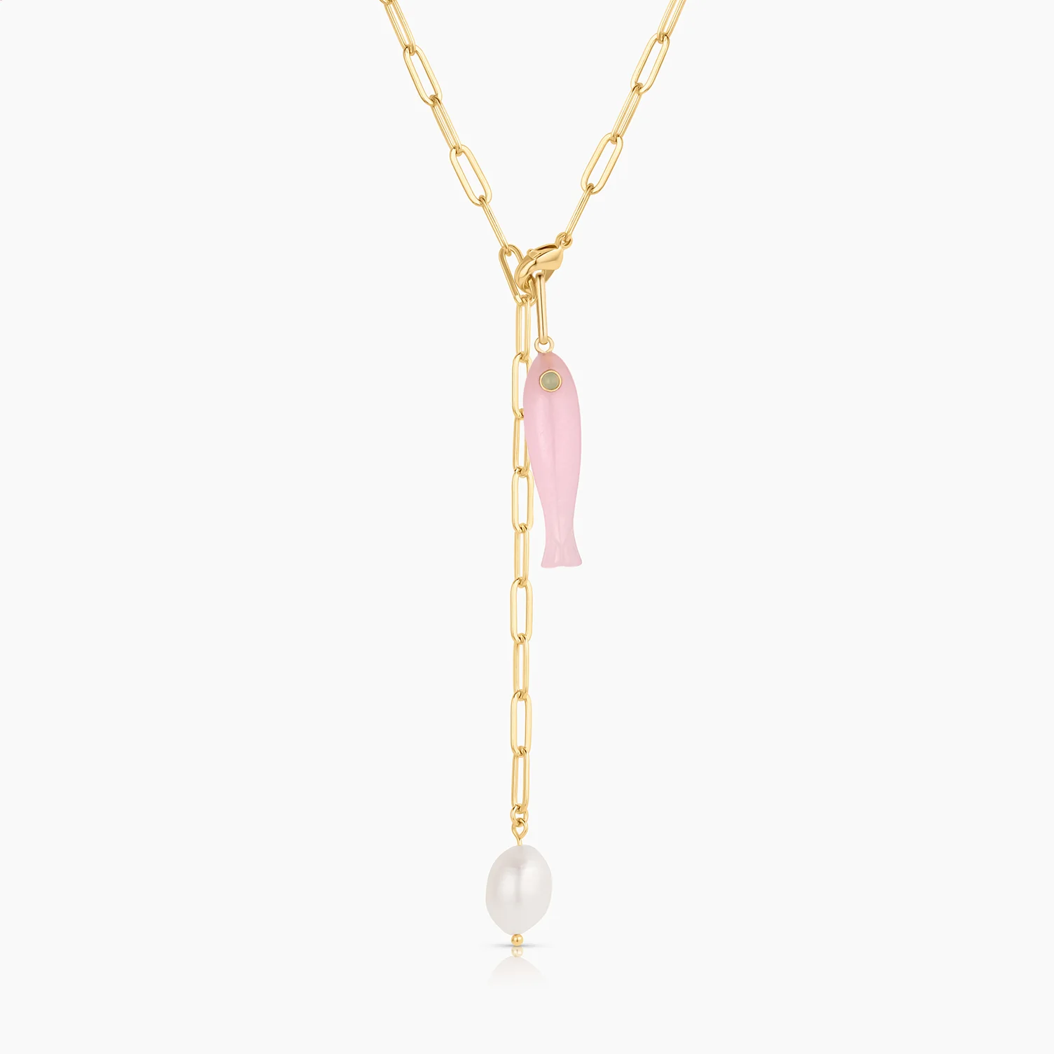 Fortuna Pink Jade Fish - Image 7