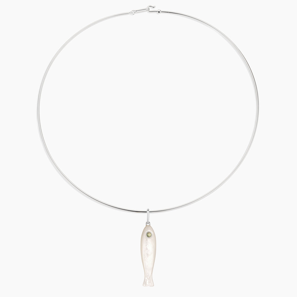 Fortuna Silver Mother Of Pearl Fish - Image 4