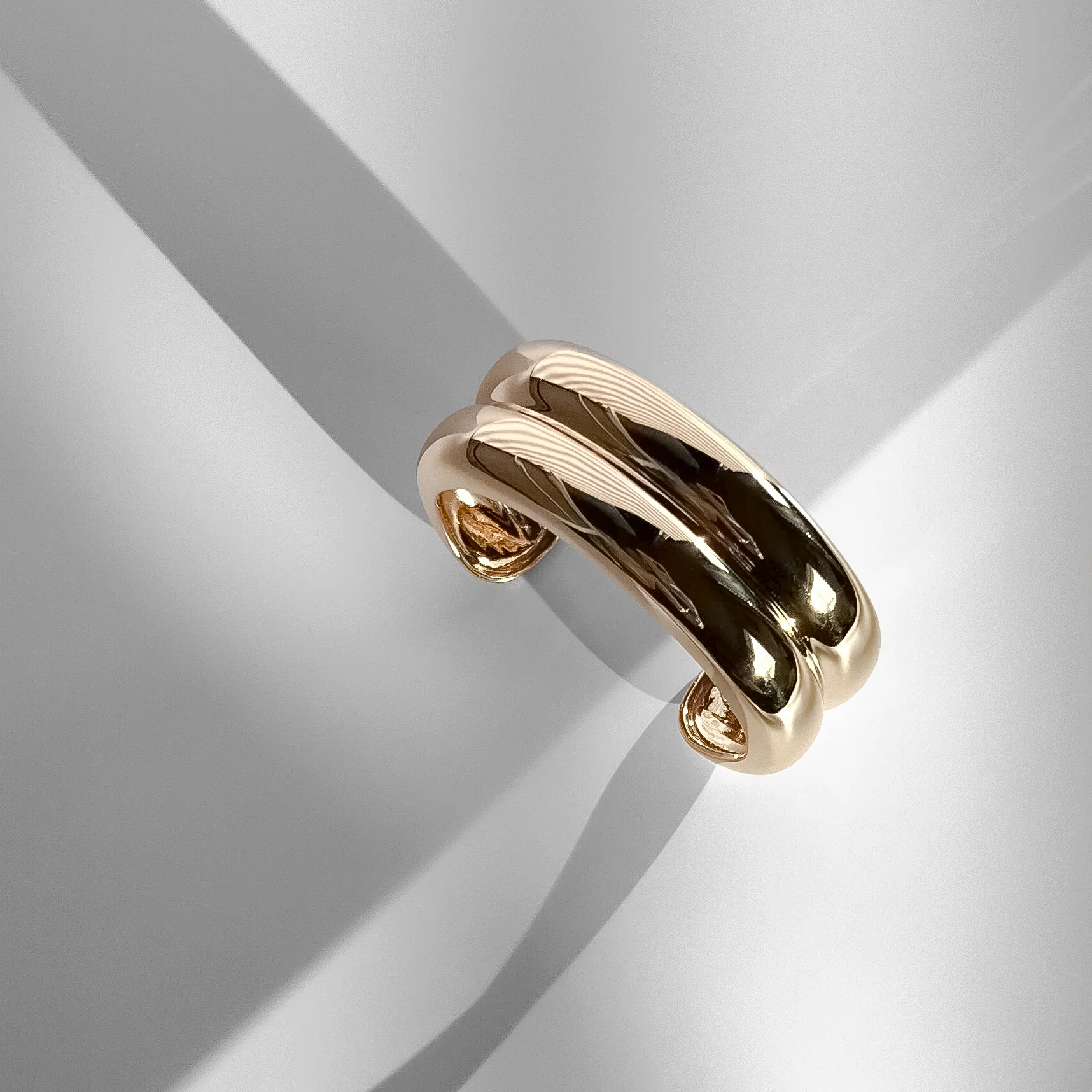 Frankie Double Cuff Bracelet - Image 4