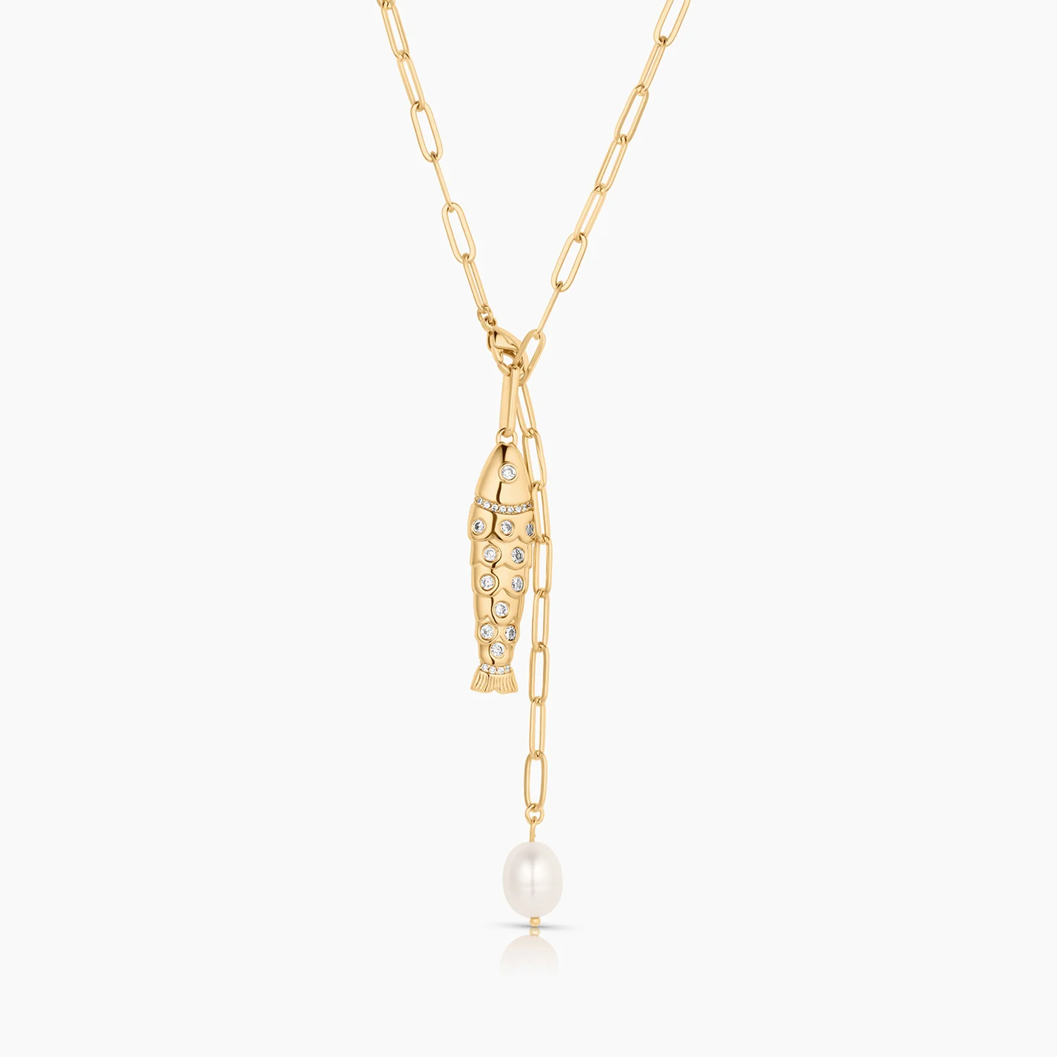 Goldie Pavé Fish - Image 12