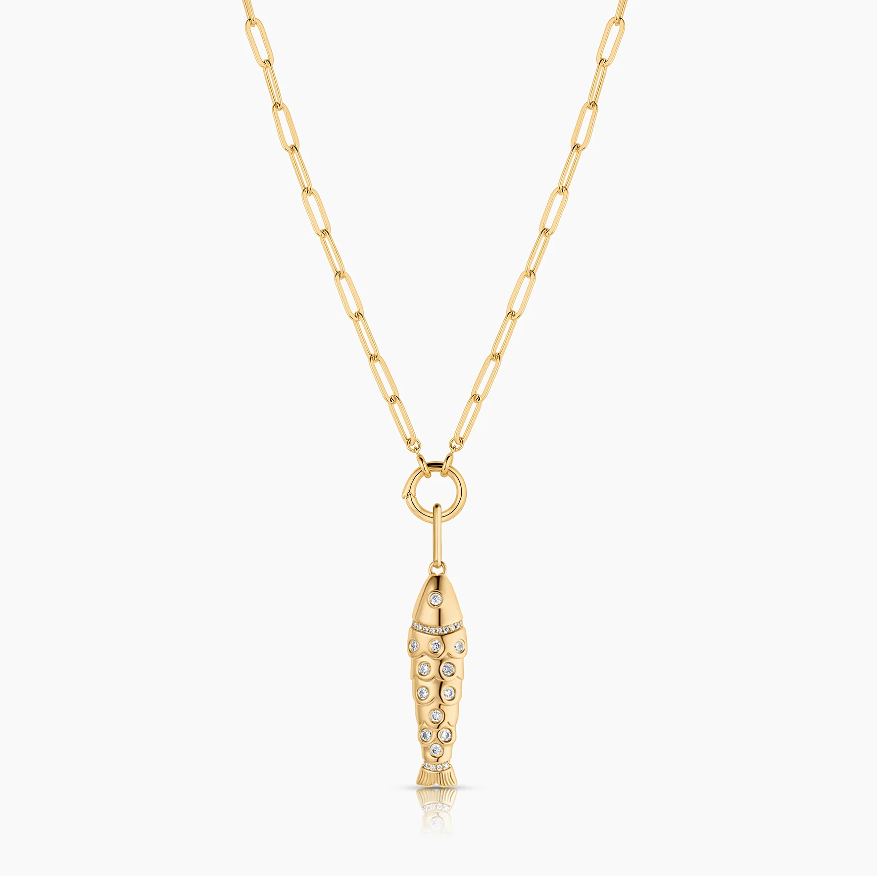 Goldie Pavé Fish - Image 7