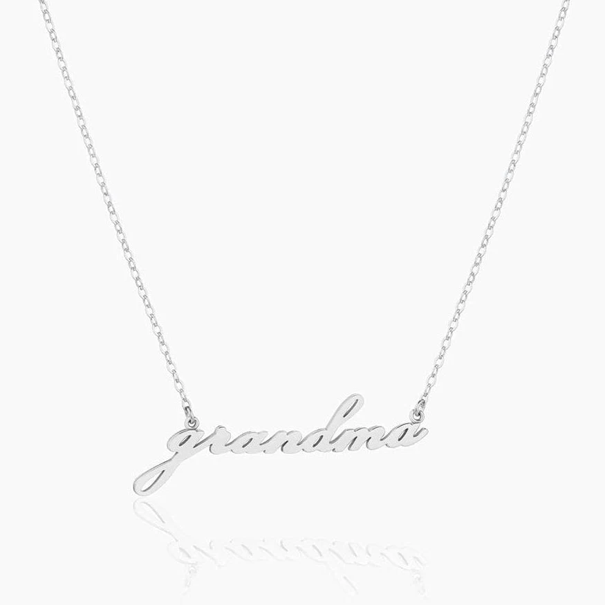 Grandma Script Necklace - Image 4
