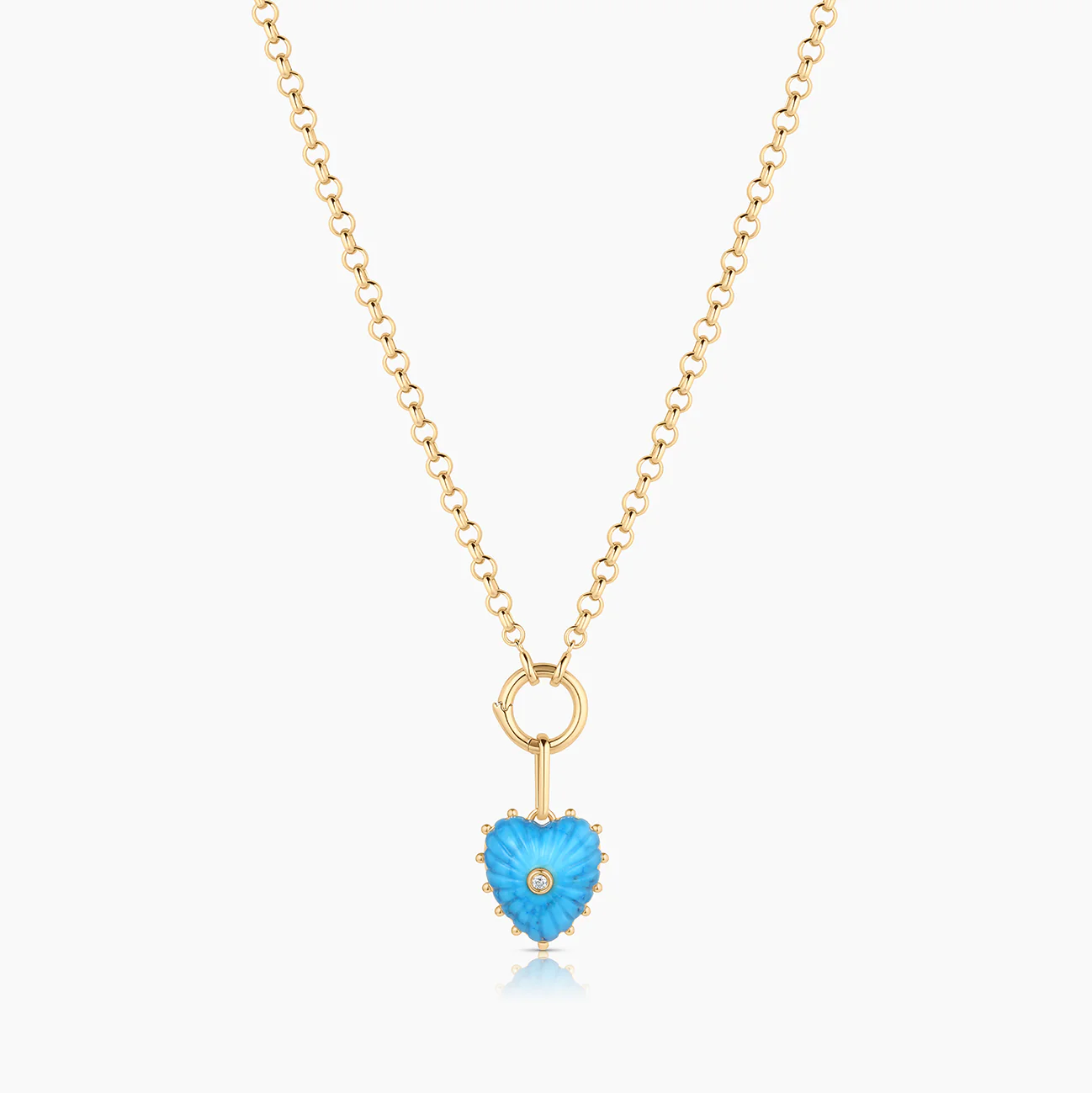 Isabel Howlite Heart - Image 6