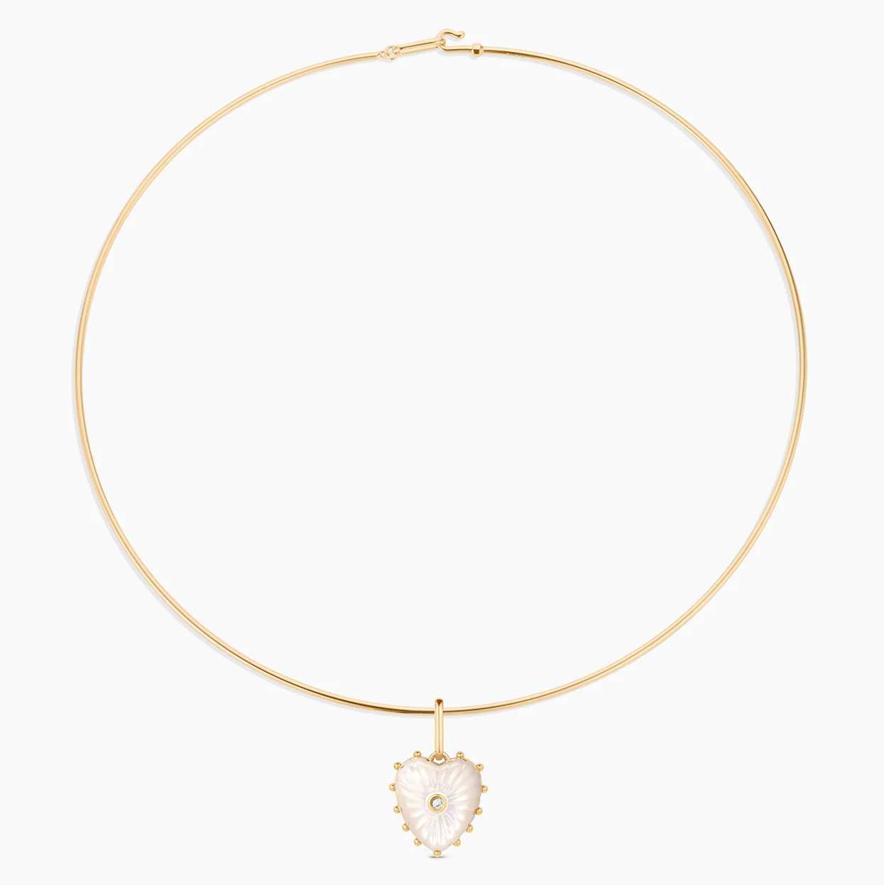 Isabel Mother Of Pearl Heart - Image 3