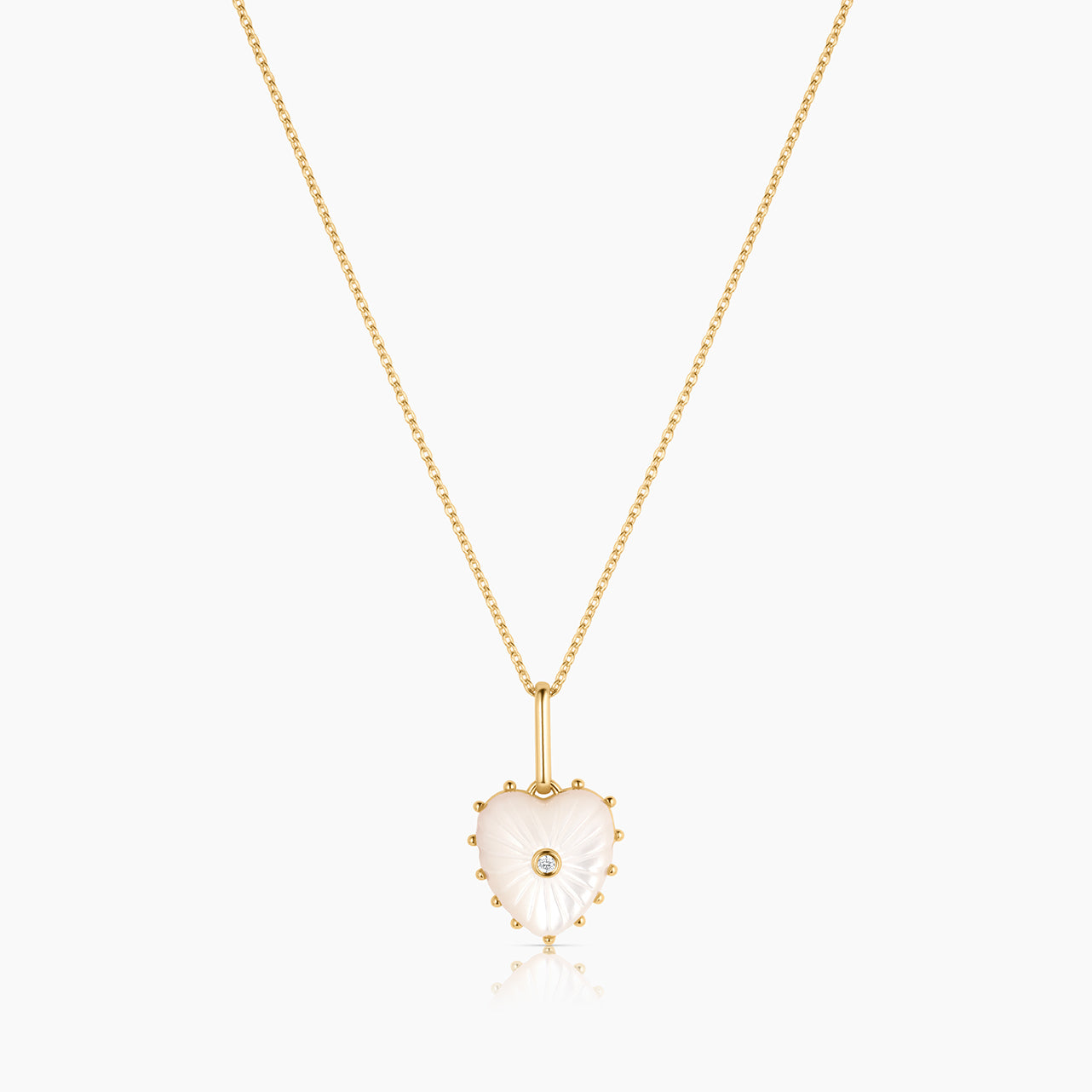 Isabel Mother Of Pearl Heart - Image 8