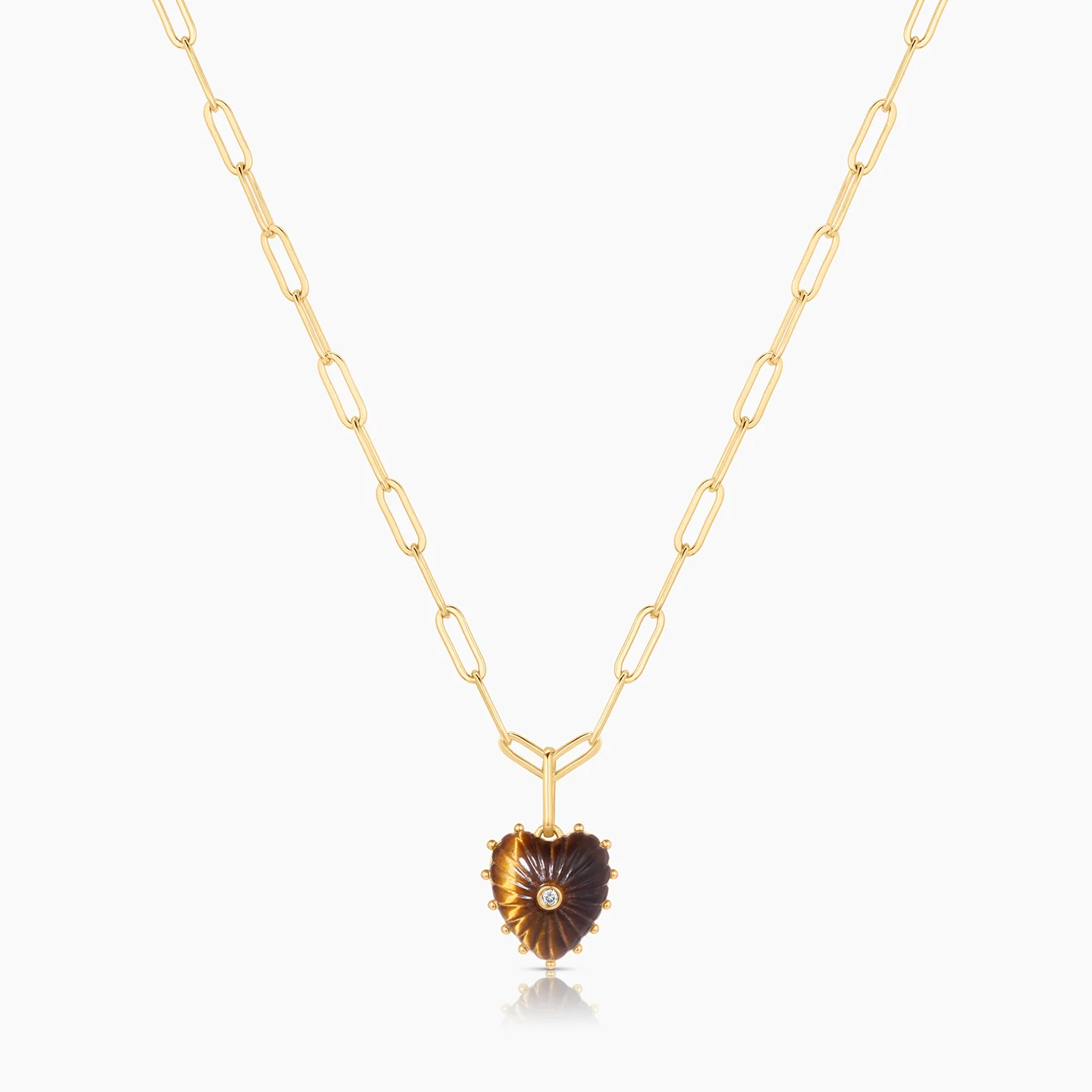 Isabel Tiger’s Eye Heart - Image 4