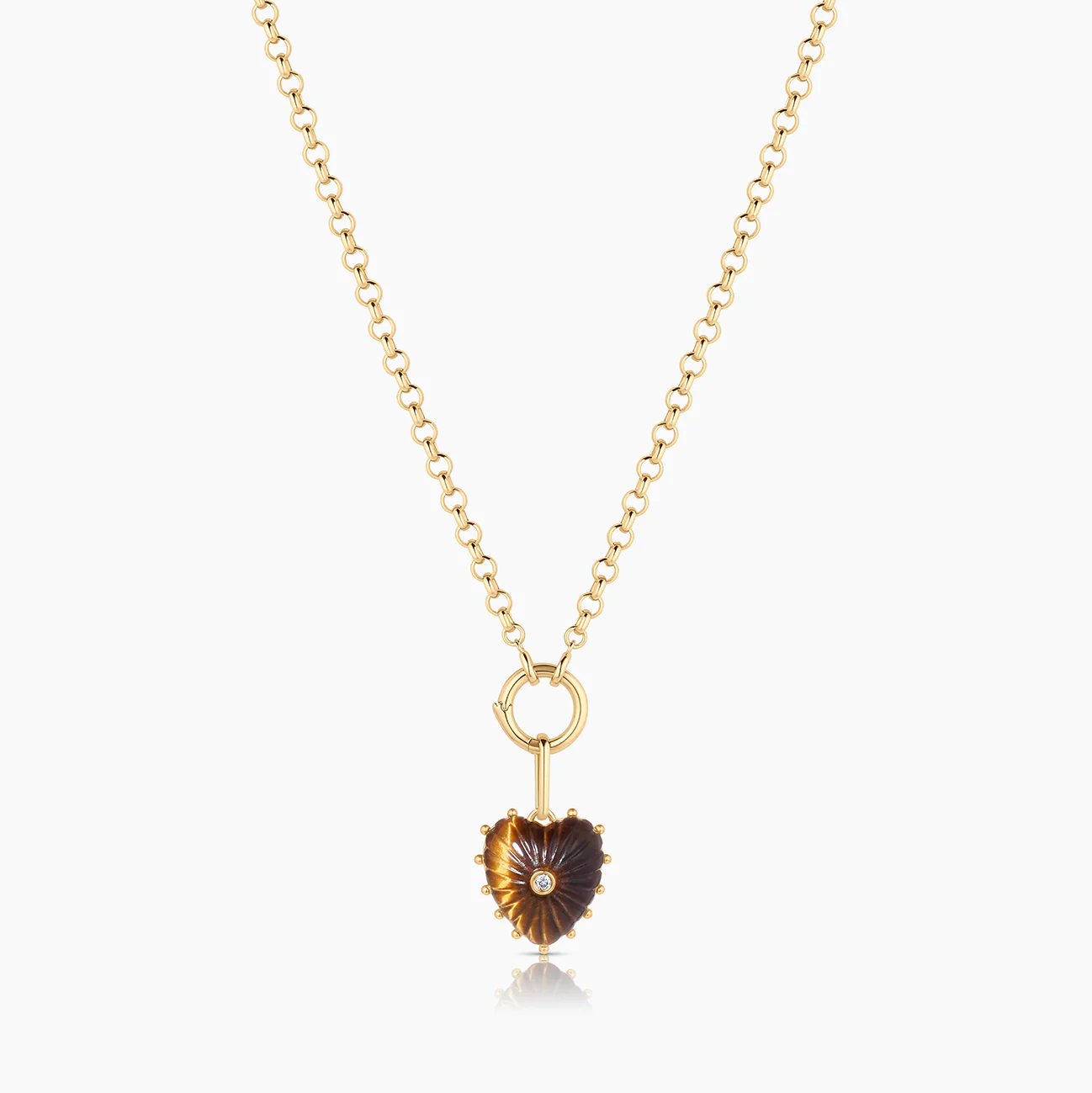 Isabel Tiger’s Eye Heart - Image 8