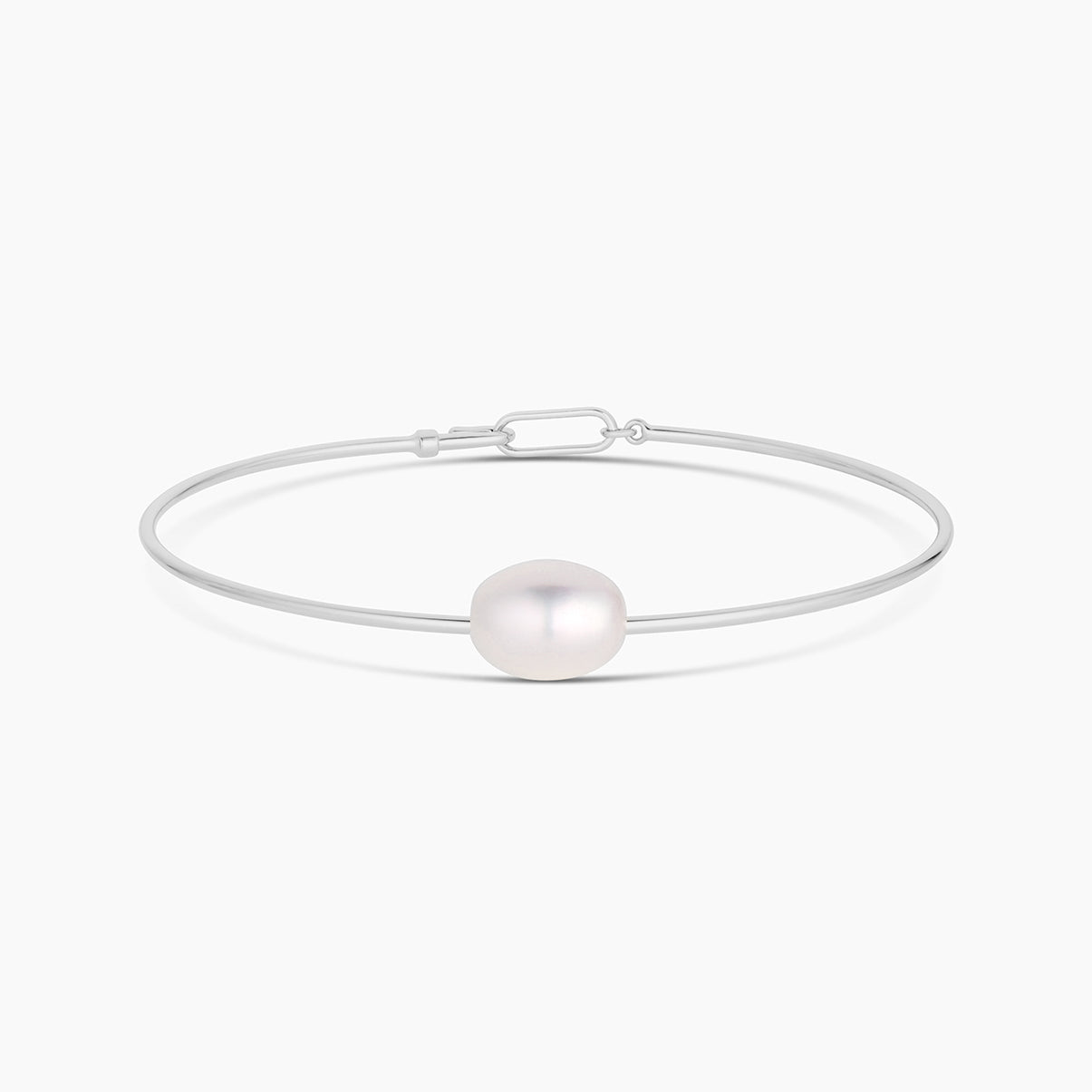 Isla Pearl Bangle Bracelet - Image 4