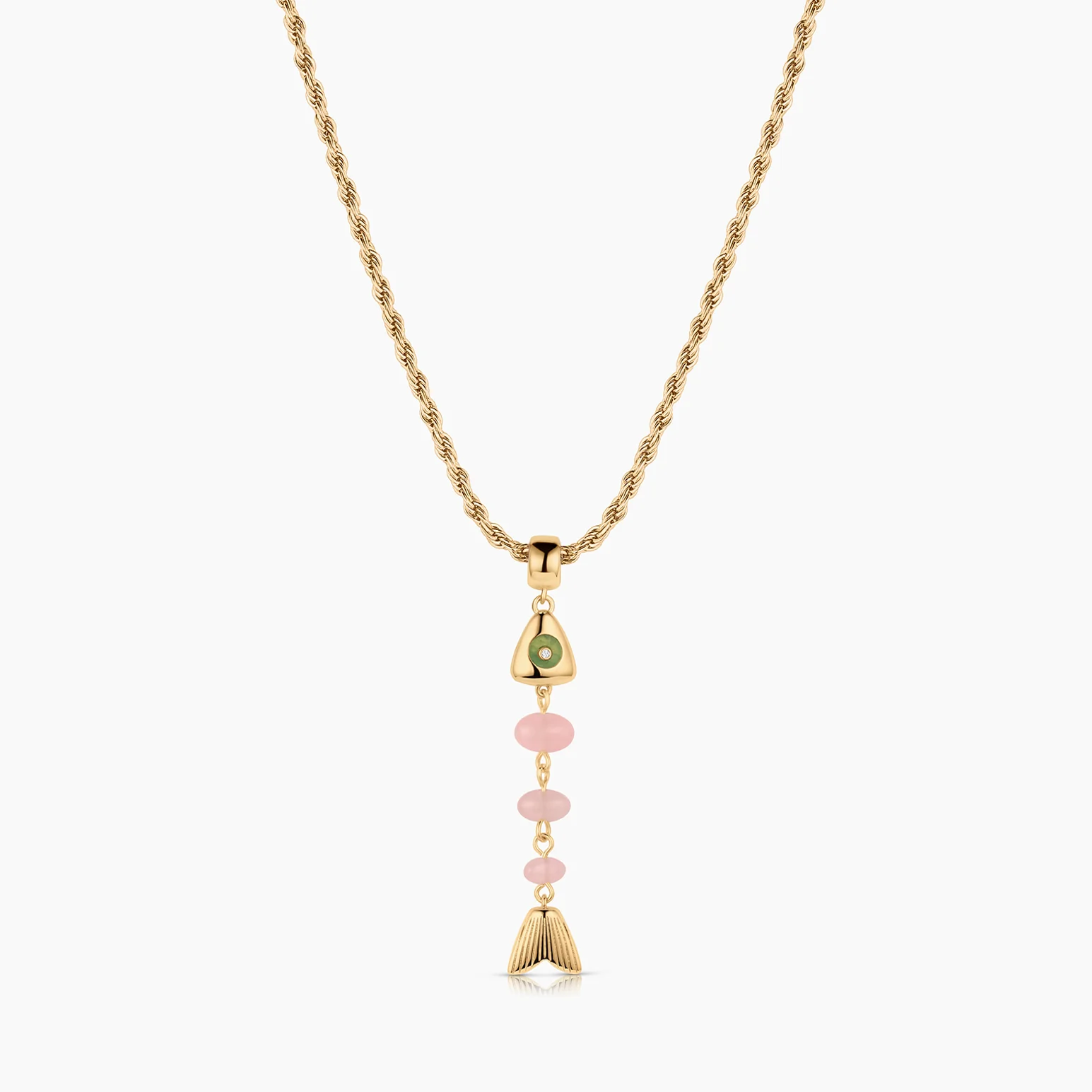 La Pez Pink Jade Fish Bail - Image 10