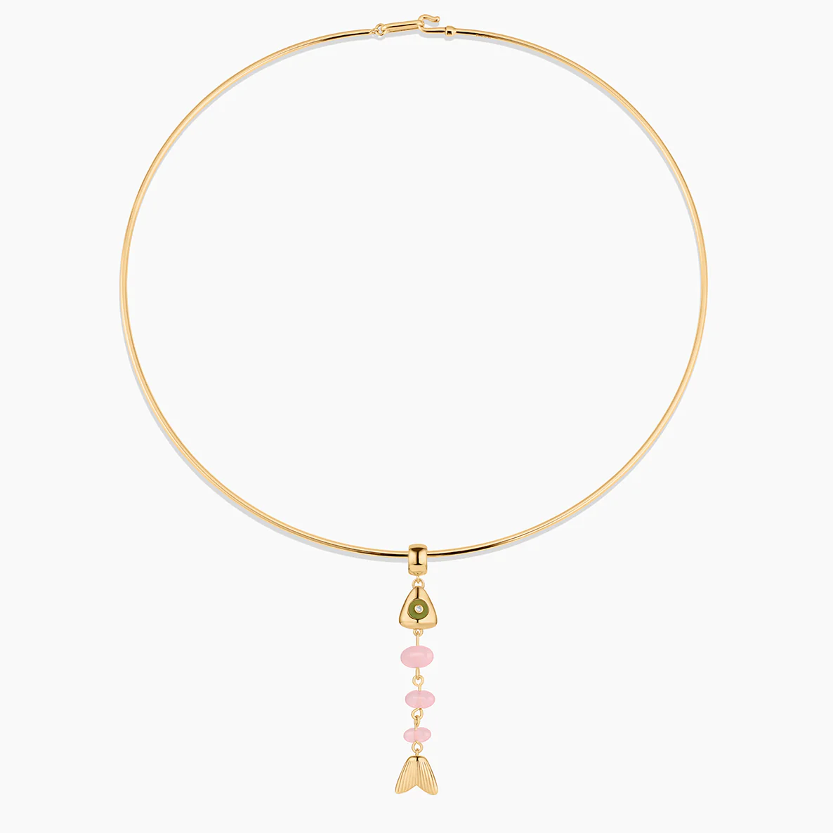 La Pez Pink Jade Fish Bail - Image 7