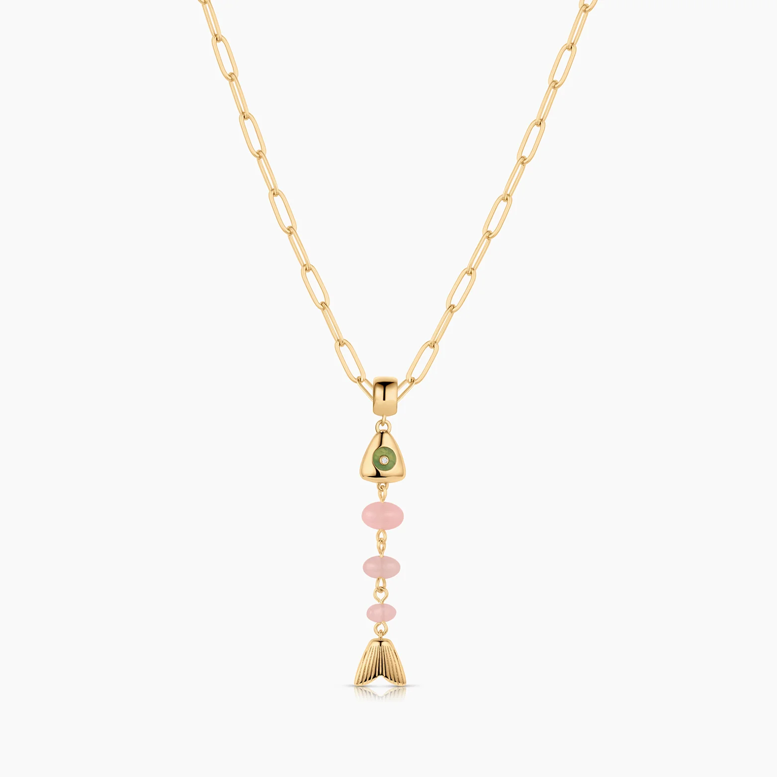 La Pez Pink Jade Fish Bail - Image 9