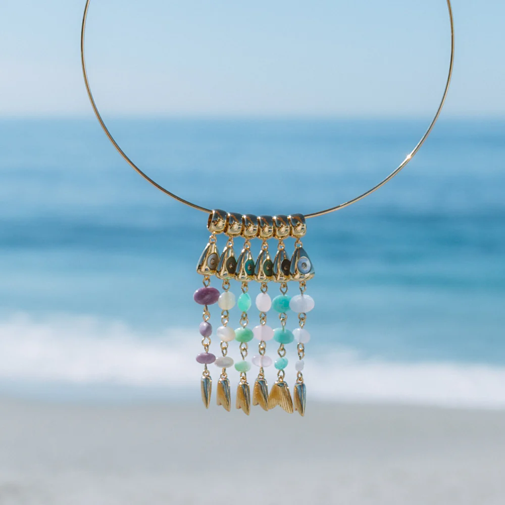 La Pez Chrysoprase Fish Bail - Image 3