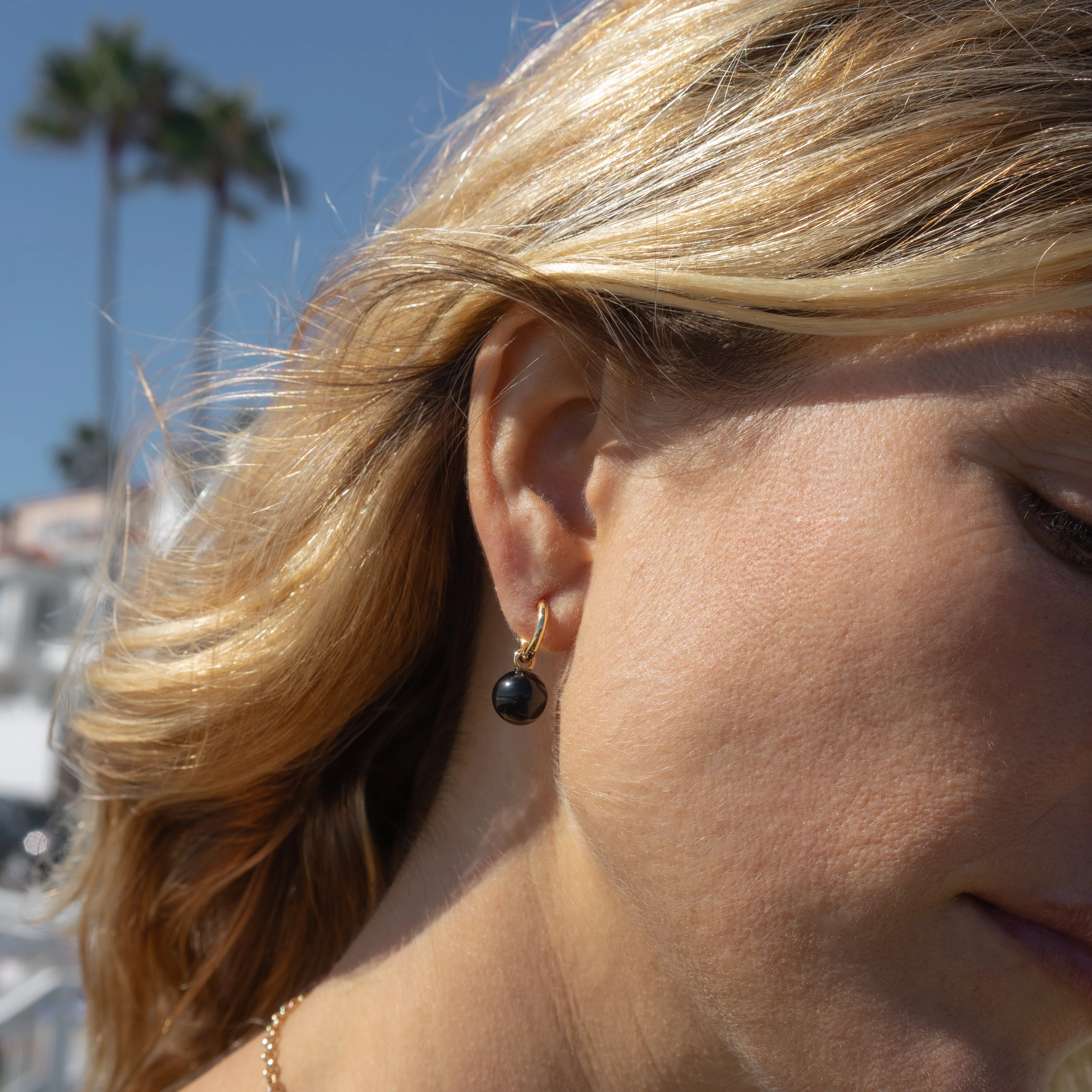 Lucille Onyx Earring Charms - Image 3
