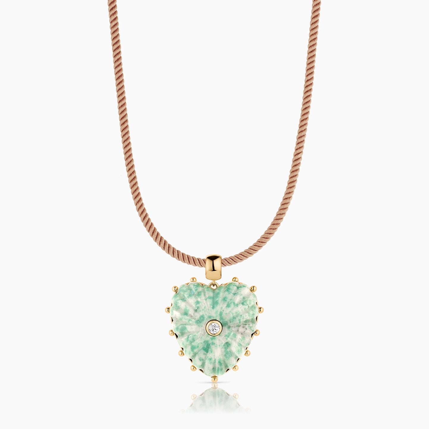 Malene Green Dot Heart Bail - Image 11