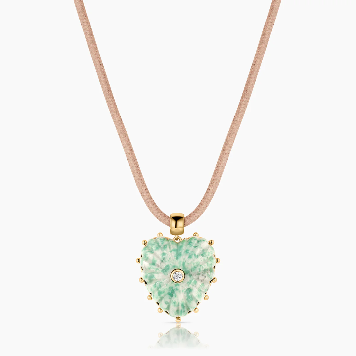 Malene Green Dot Heart Bail - Image 8