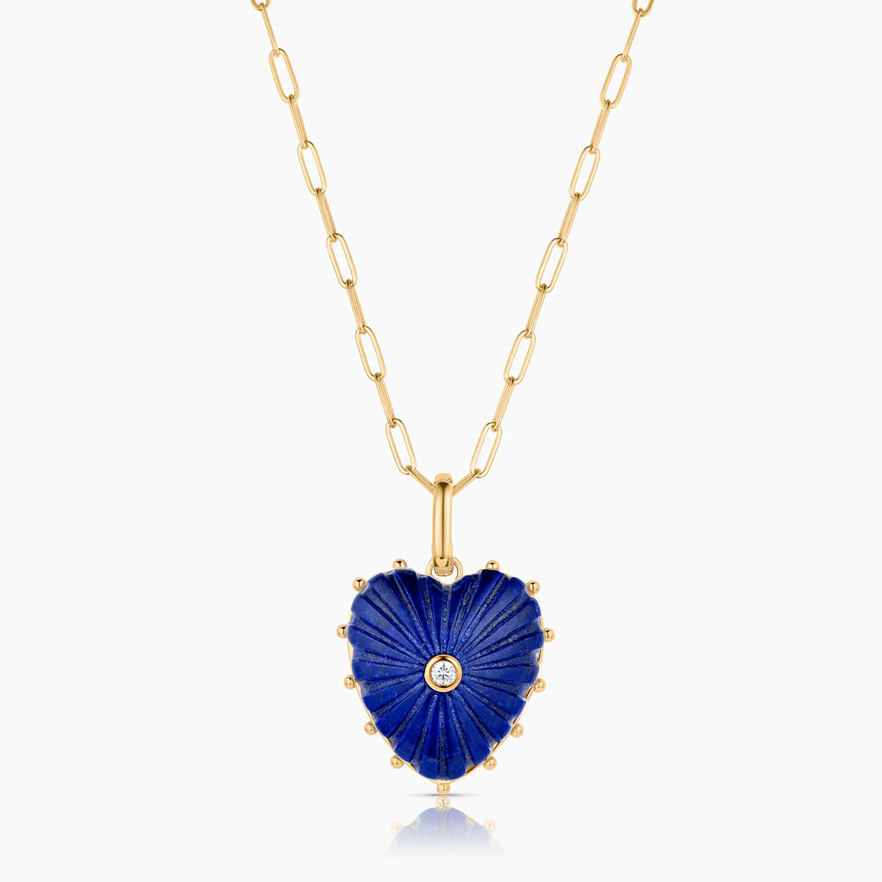 Malene Lapis Heart Clip - Image 9