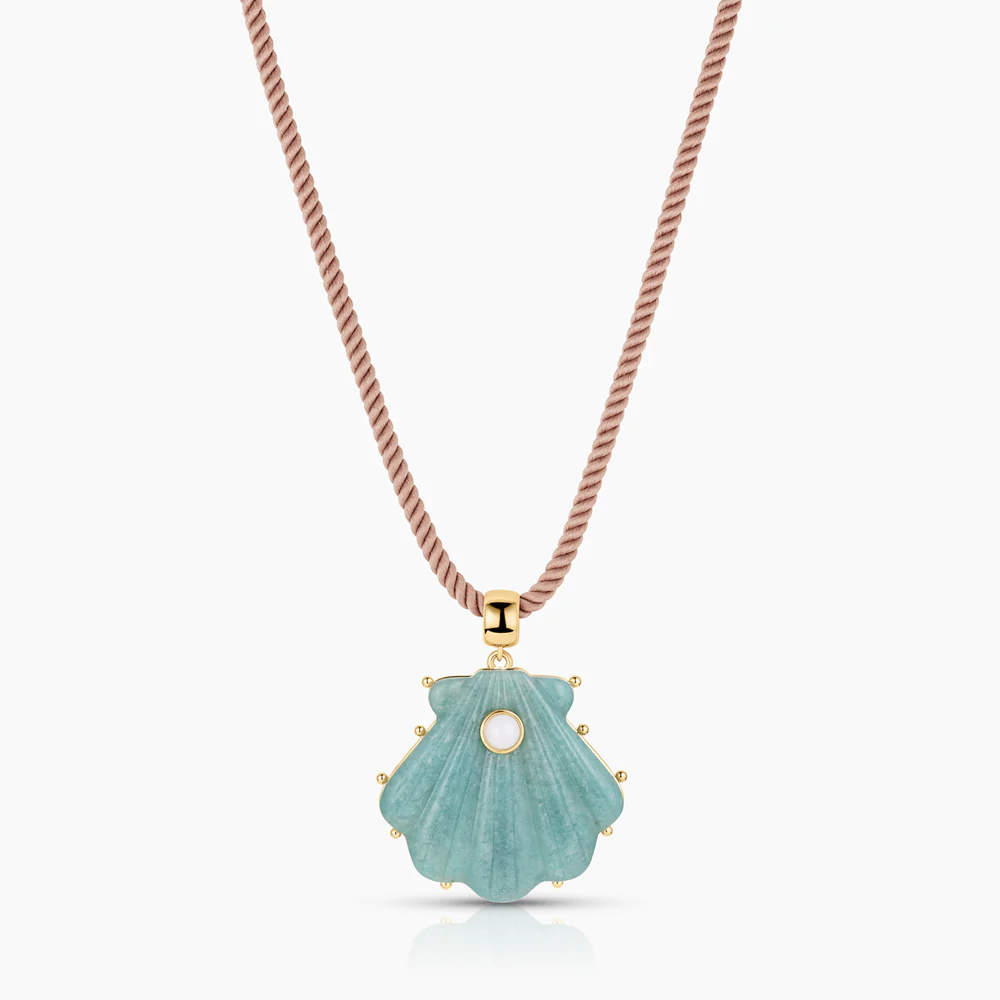 Marea Amazonite Shell Bail - Image 5